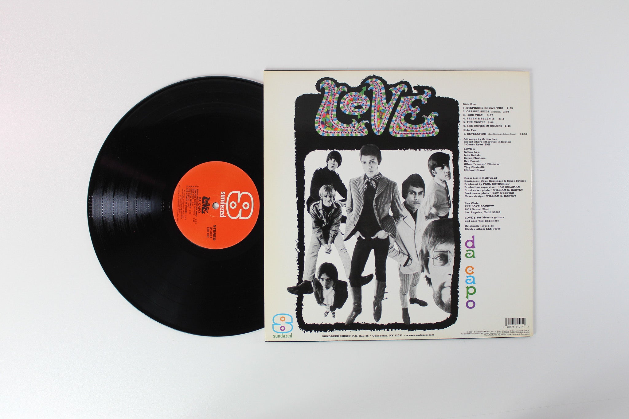 Love - Da Capo Reissue on Sundazed Music