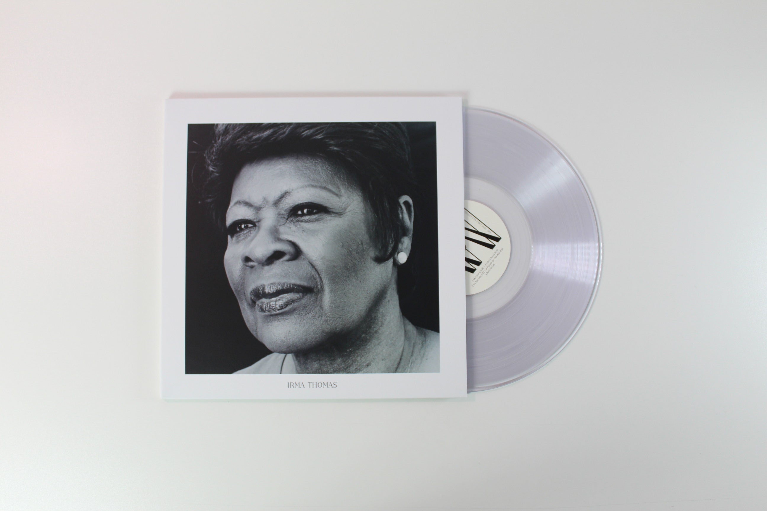 Irma Thomas - Love Is The Foundation on Newvelle Clear Vinyl