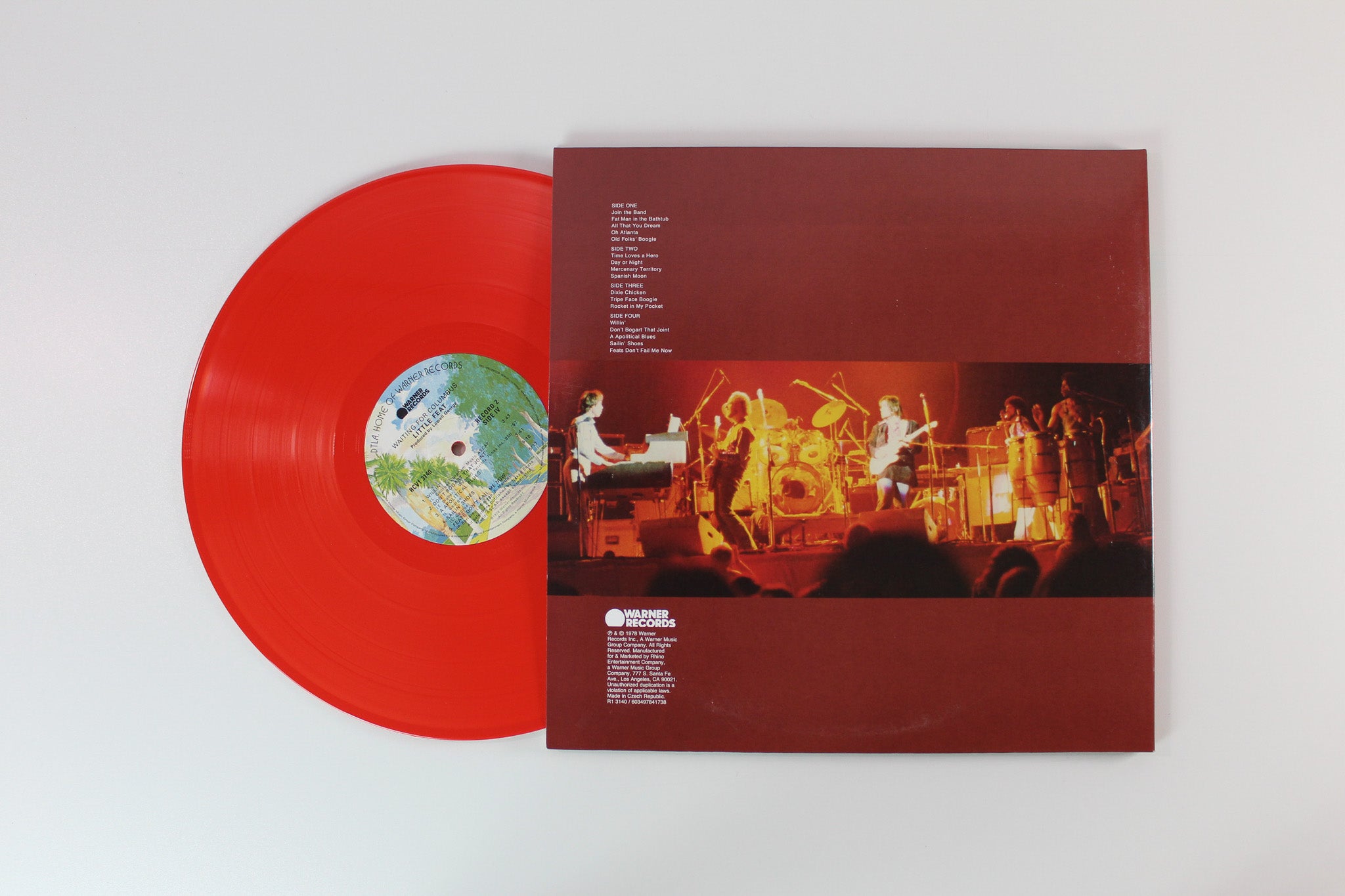 Little Feat - Waiting For Columbus on Warner Tomato Red Reissue