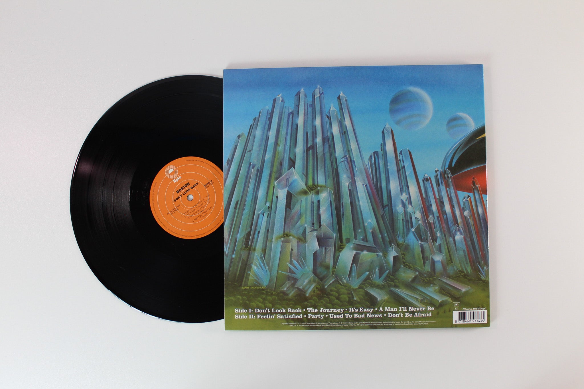 Boston - Don't Look Back on Epic Music on Vinyl 180 Gram Reissue