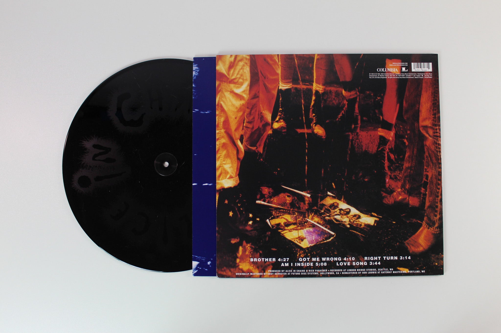 Alice In Chains - Sap on Columbia Legacy RSD BF 2020 Single Sided Etched Reissue