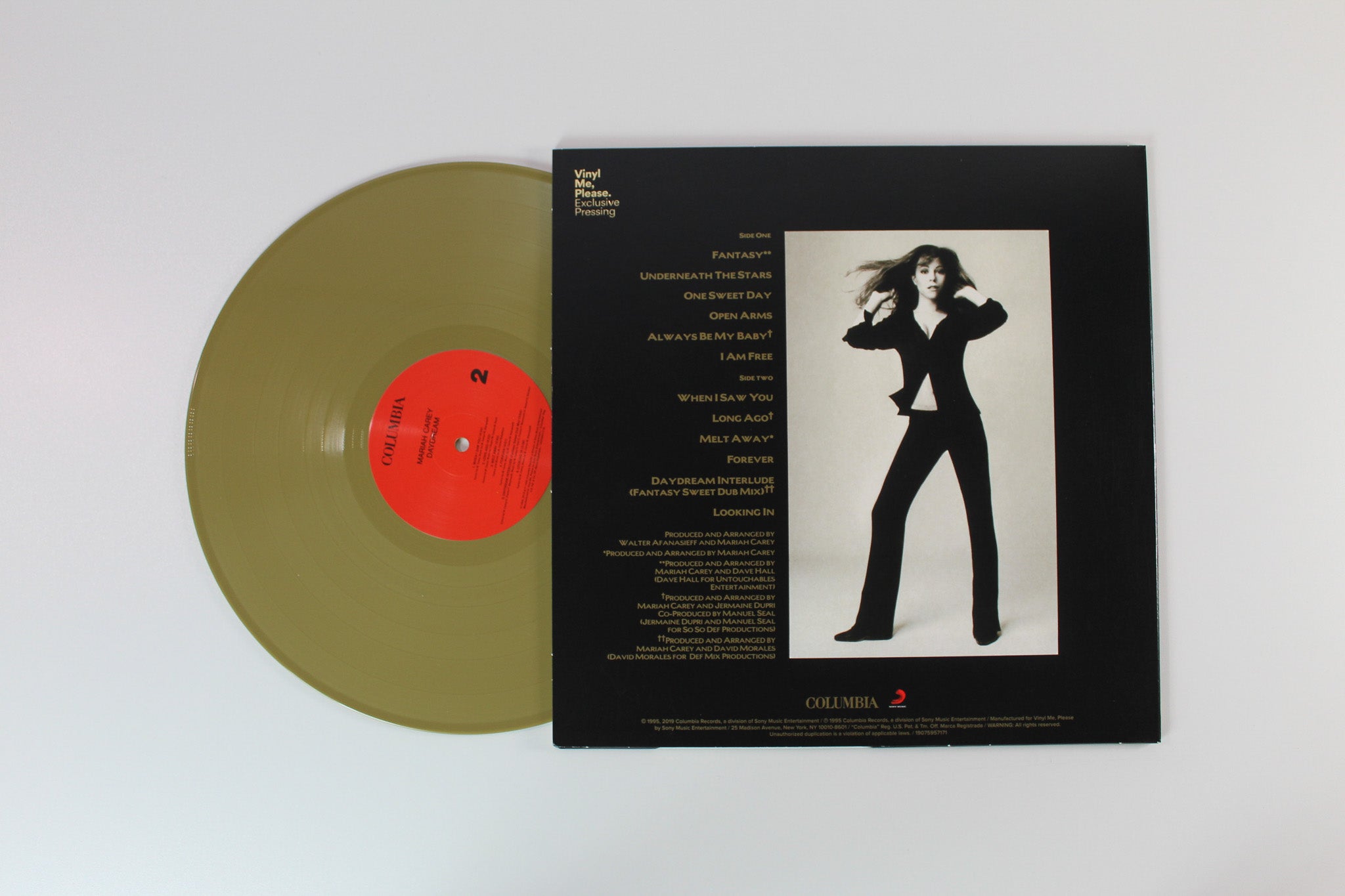 Mariah Carey - Daydream on Columbia Vinyl Me Please Gold Metallic 180