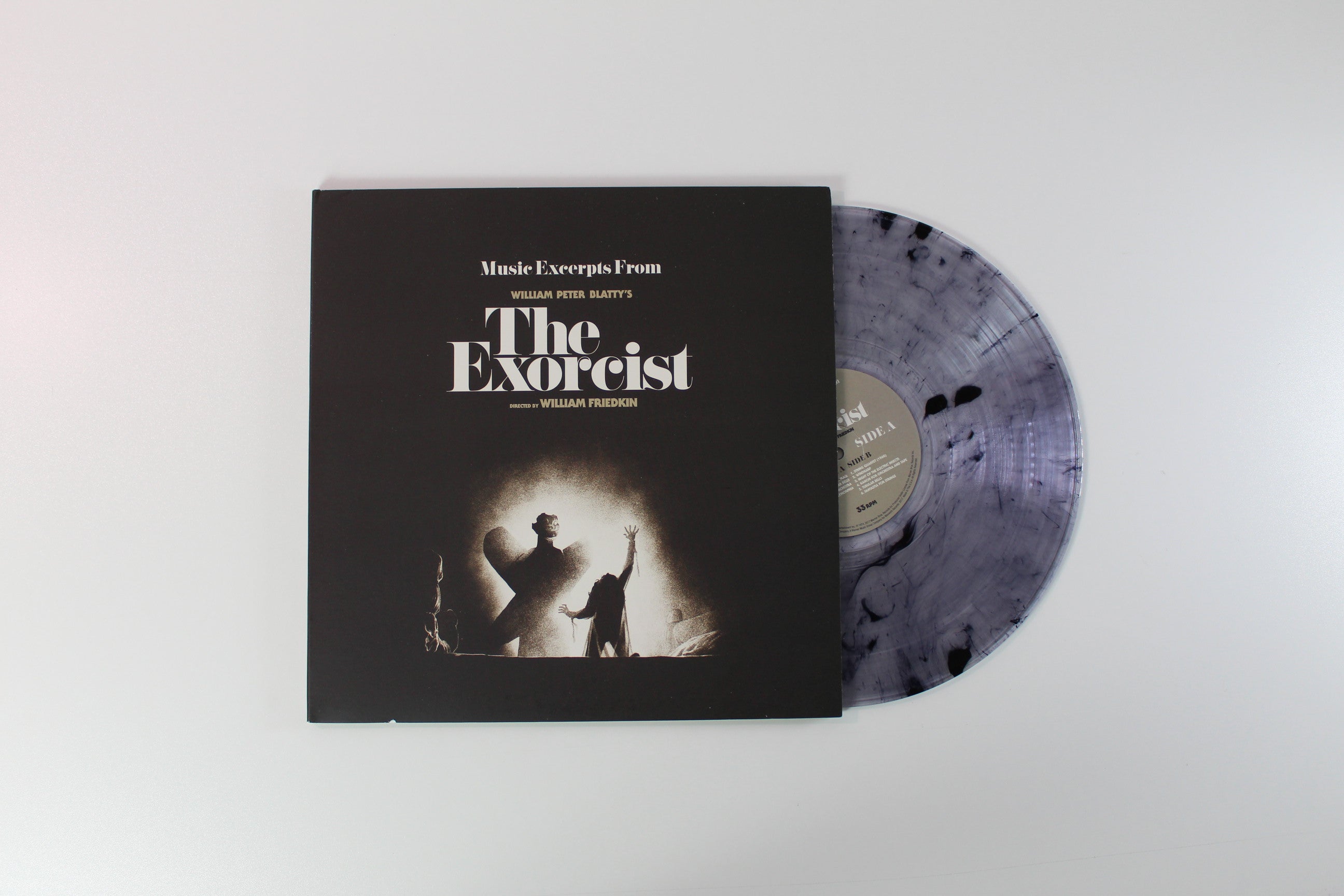National Philharmonic Orchestra - Music Excerpts From "The Exorcist" on Waxwork Records Clear With Black Smoke Reissue