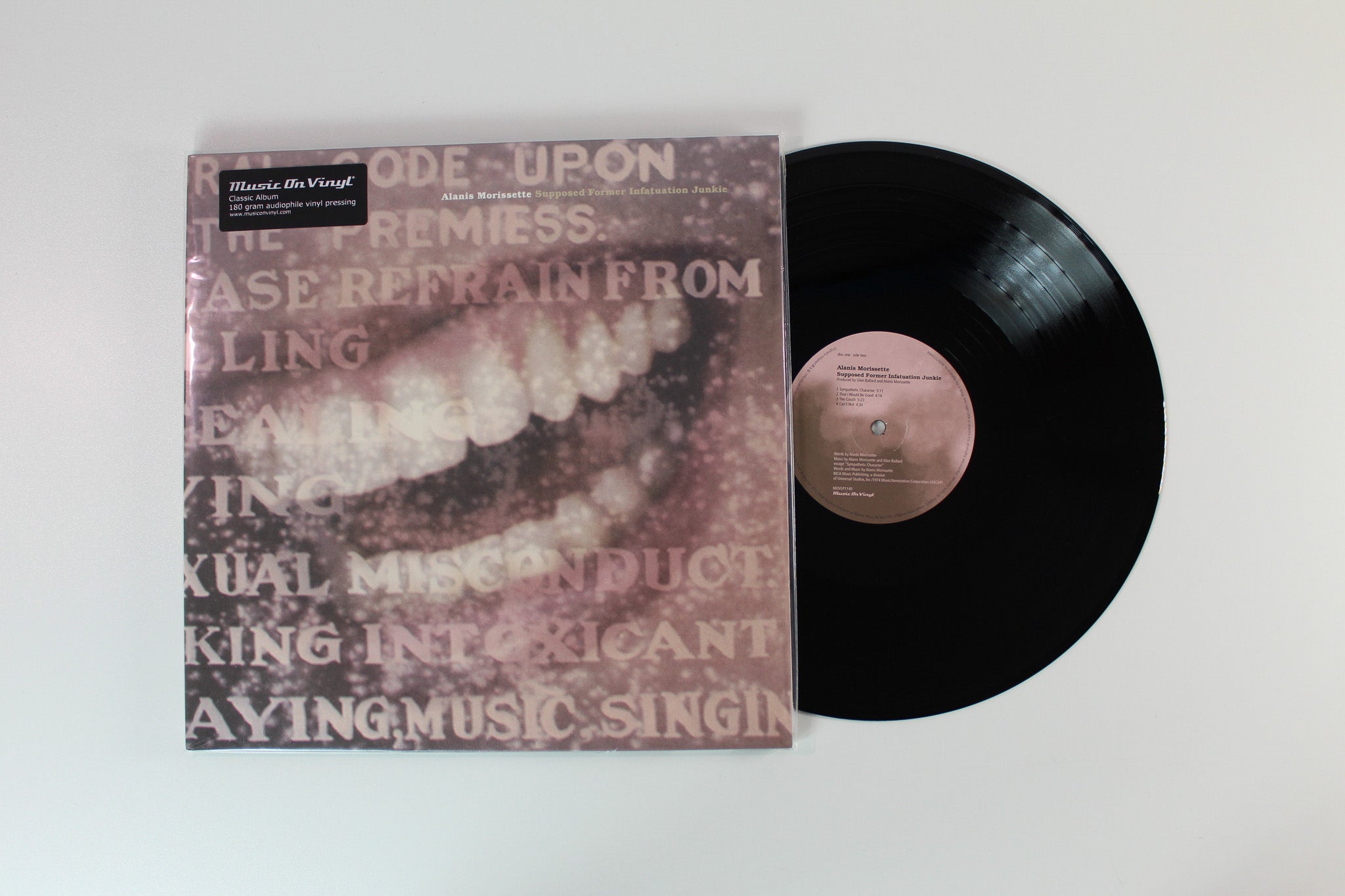 Alanis Morissette - Supposed Former Infatuation Junkie on Music on Vinyl 180 Gram Reissue
