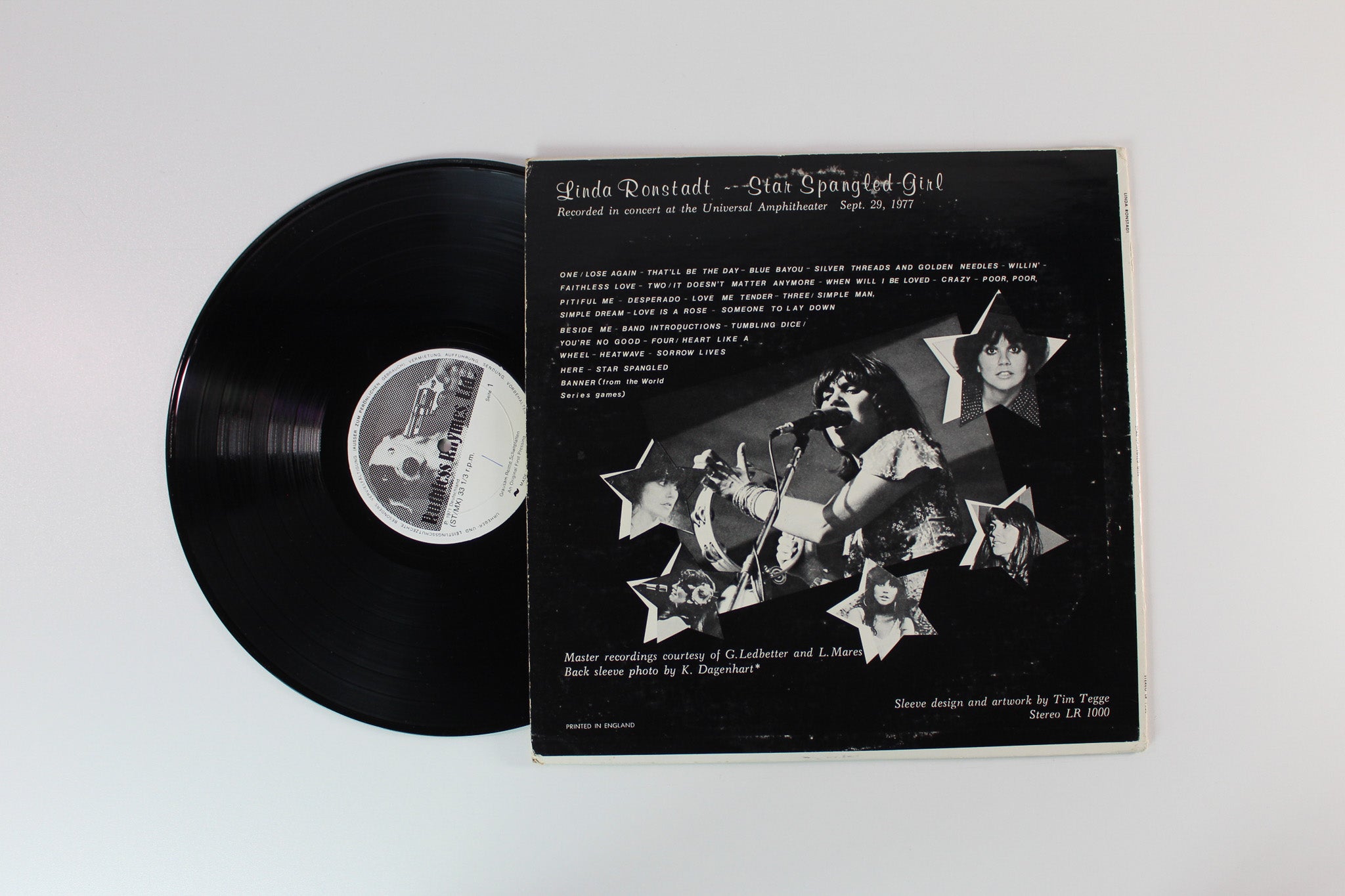 Linda Ronstadt - Star Spangled Girl Unofficial Pressing
