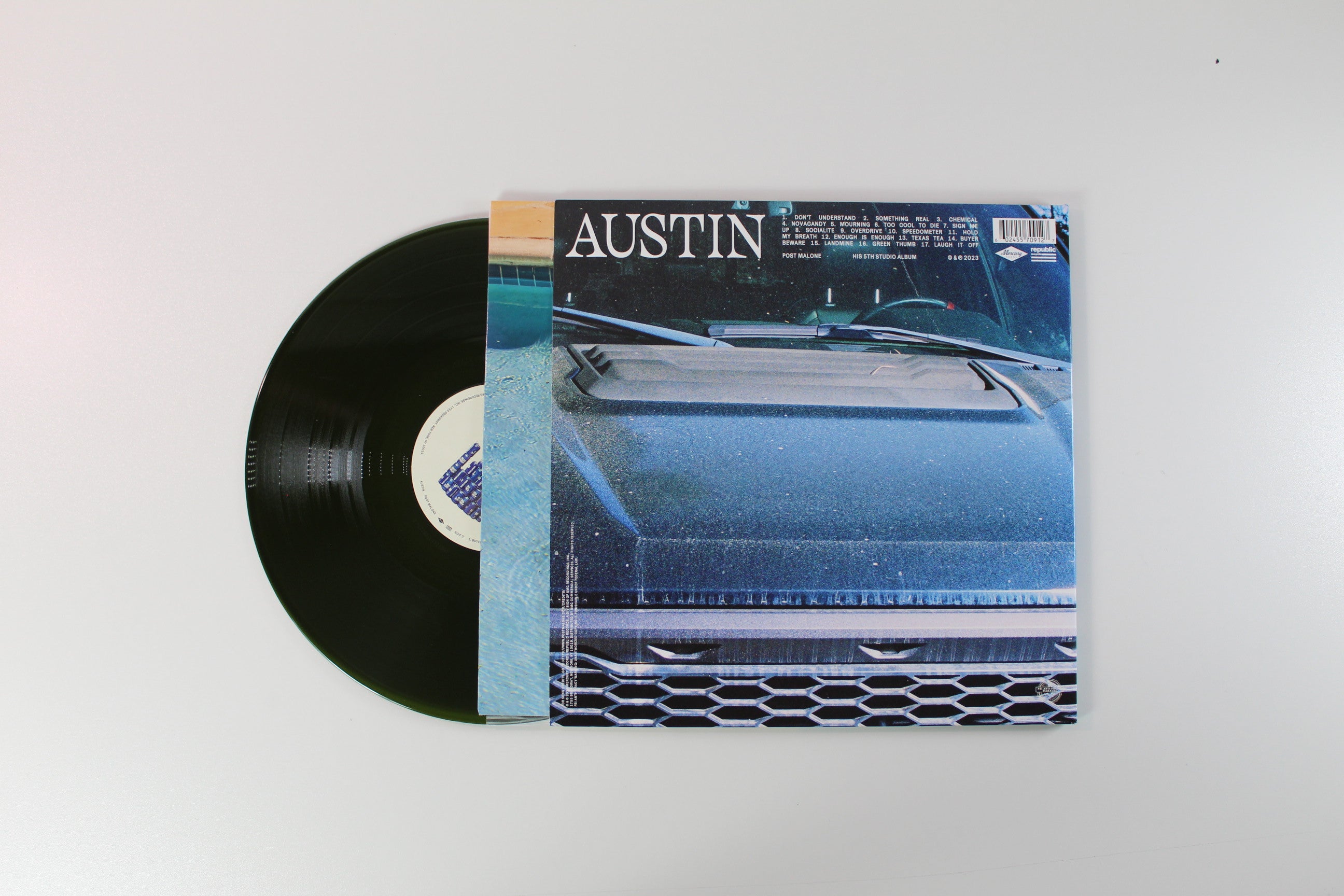 Post Malone - Austin on Mercury Republic Green Forest Vinyl