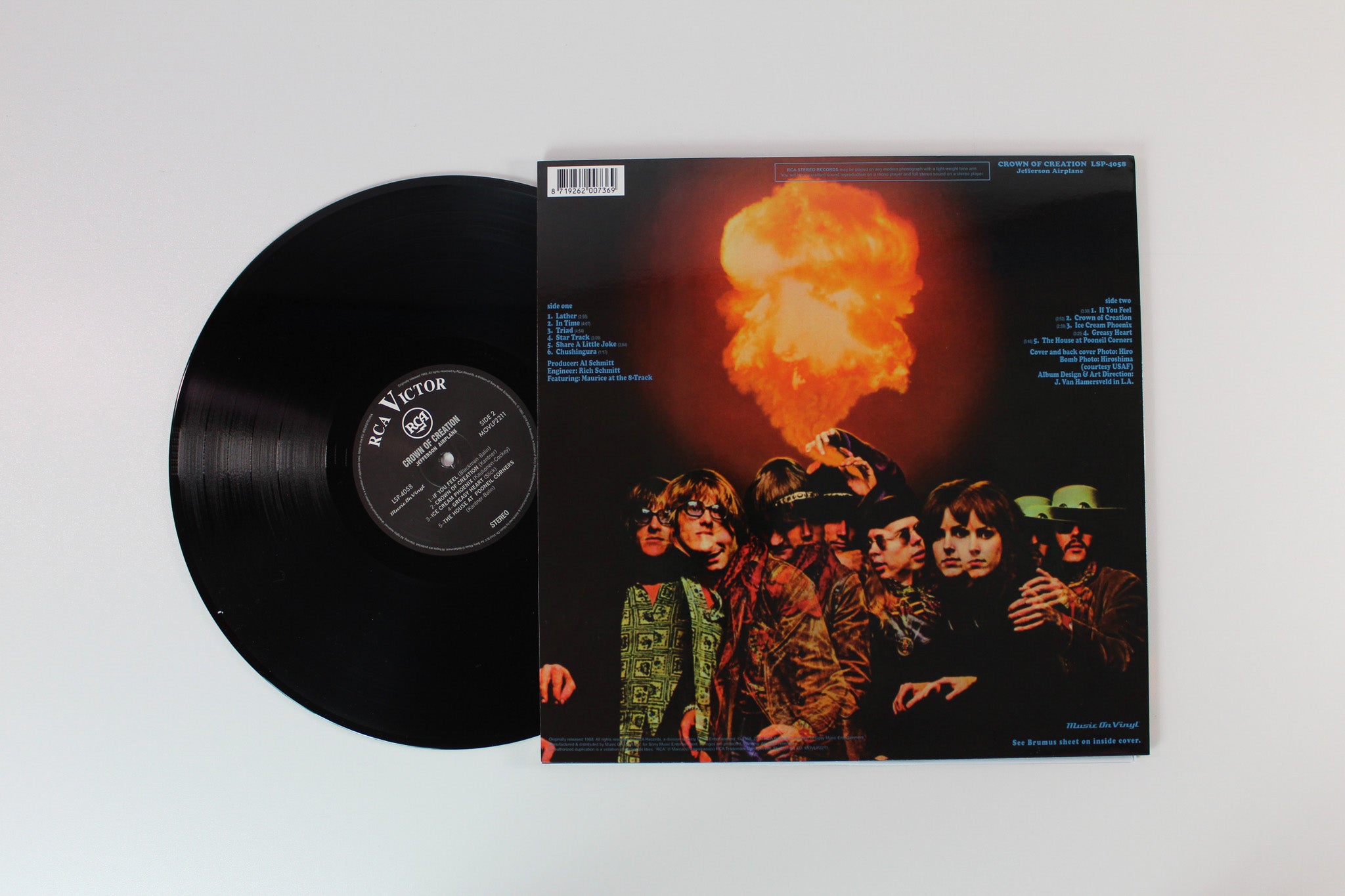 Jefferson Airplane - Crown Of Creation on RCA Music On Vinyl 180 Gram Reissue