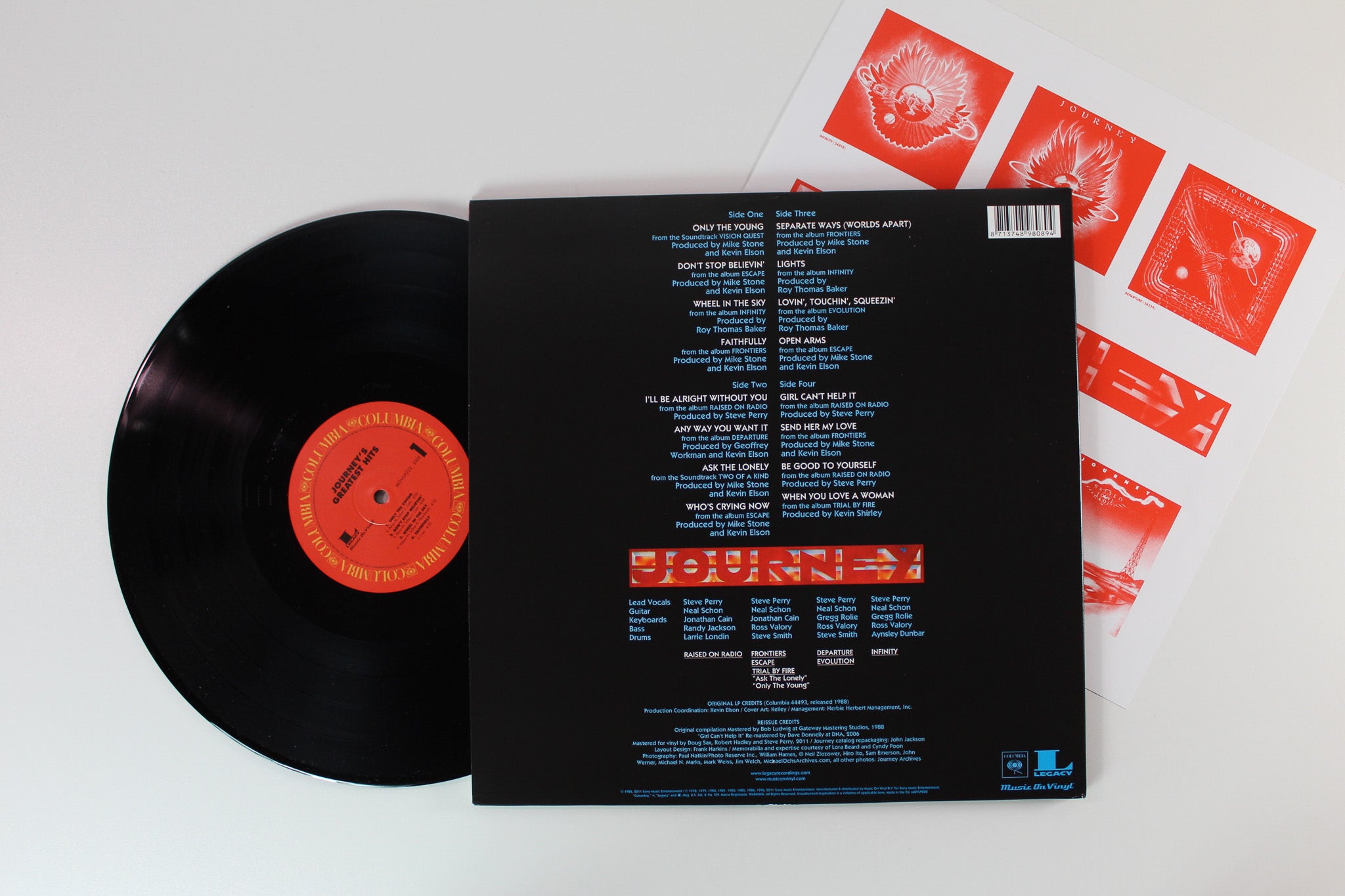 Journey - Greatest Hits on Columbia Music on Vinyl Reissue