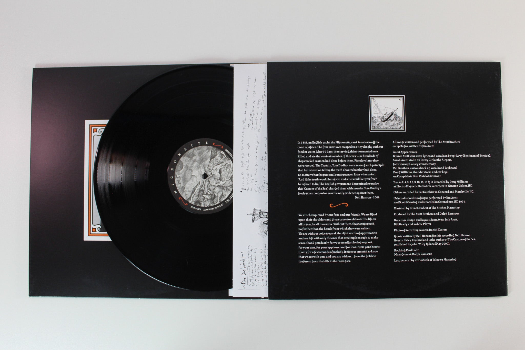 The Avett Brothers - Mignonette on Ramseur Thirty Tigers Reissue