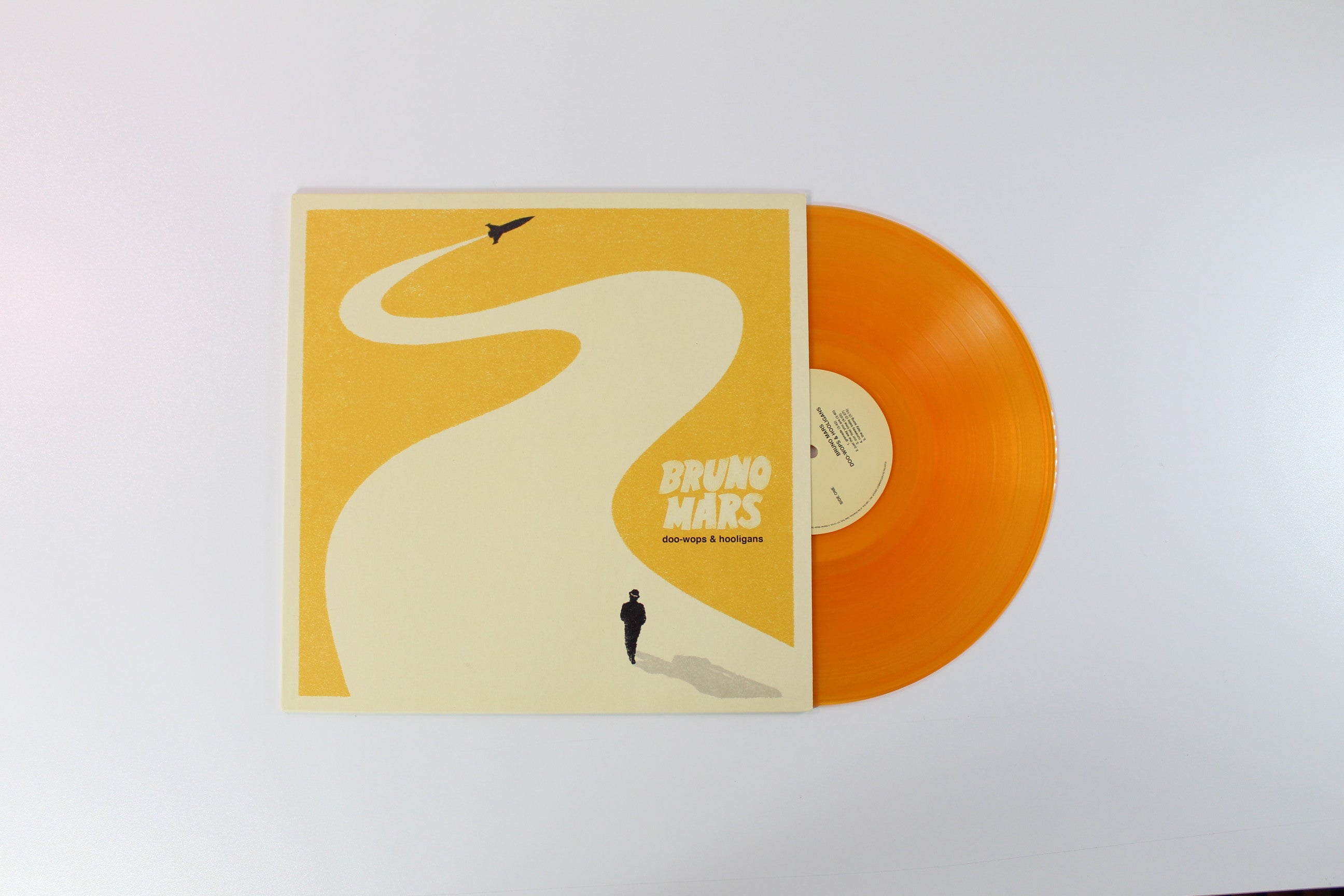 Bruno Mars - Doo-Wops & Hooligans on Elektra Ltd Orange Translucent