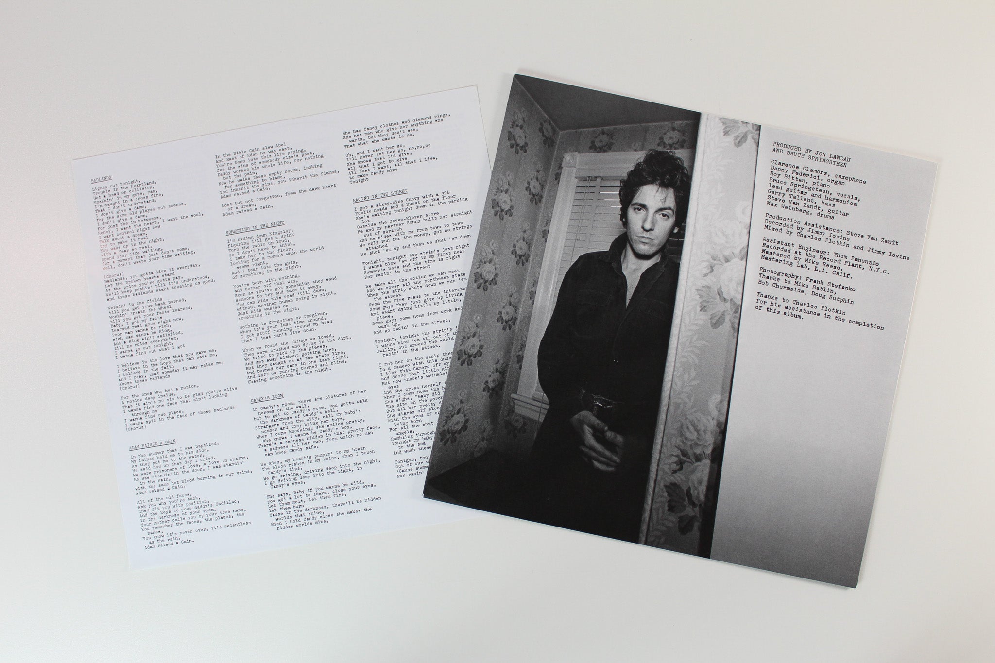 Bruce Springsteen - Darkness On The Edge Of Town on Columbia Reissue