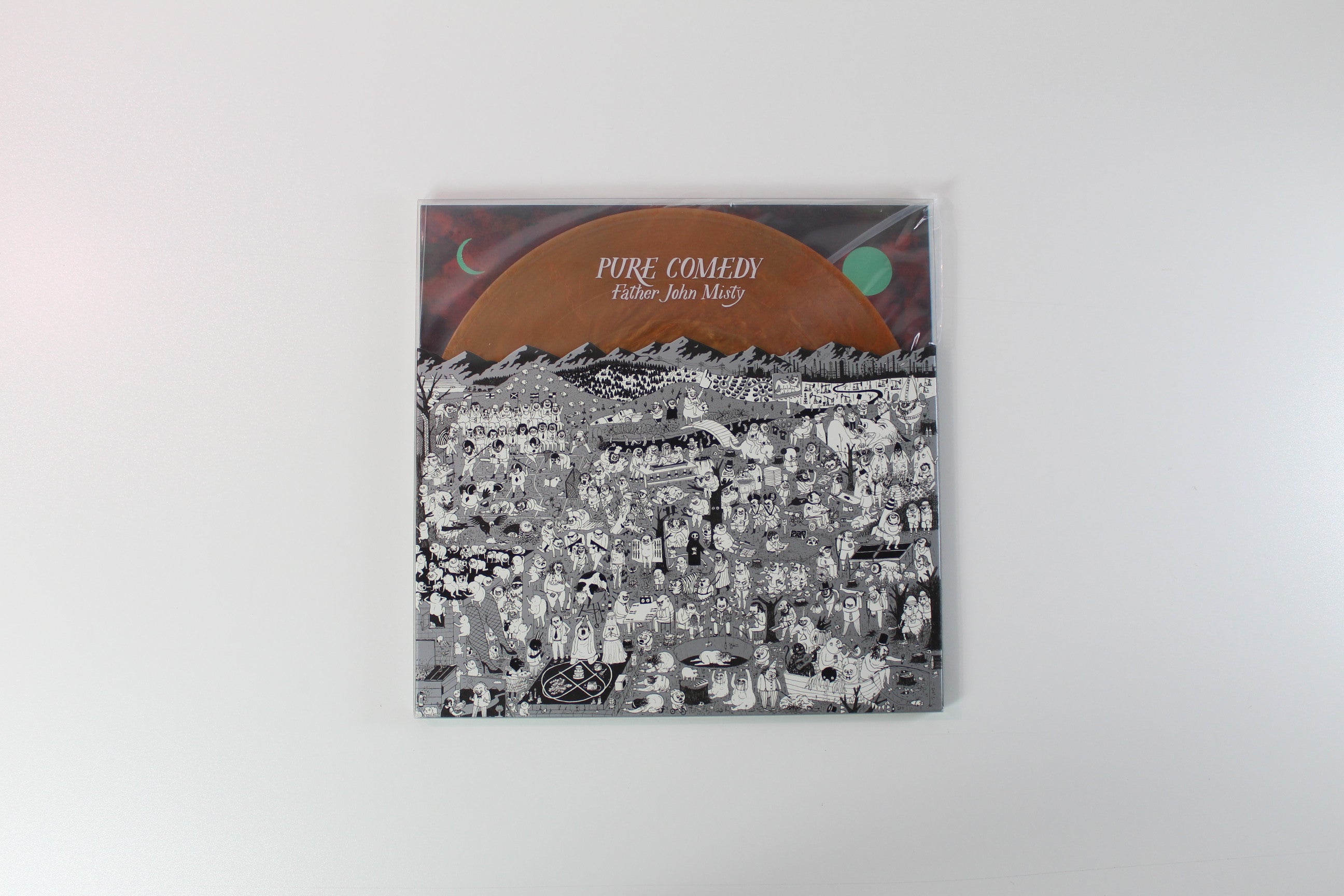 Father John Misty - Pure Comedy on Sub Pop Deluxe Edition Aluminum / Copper Vinyl