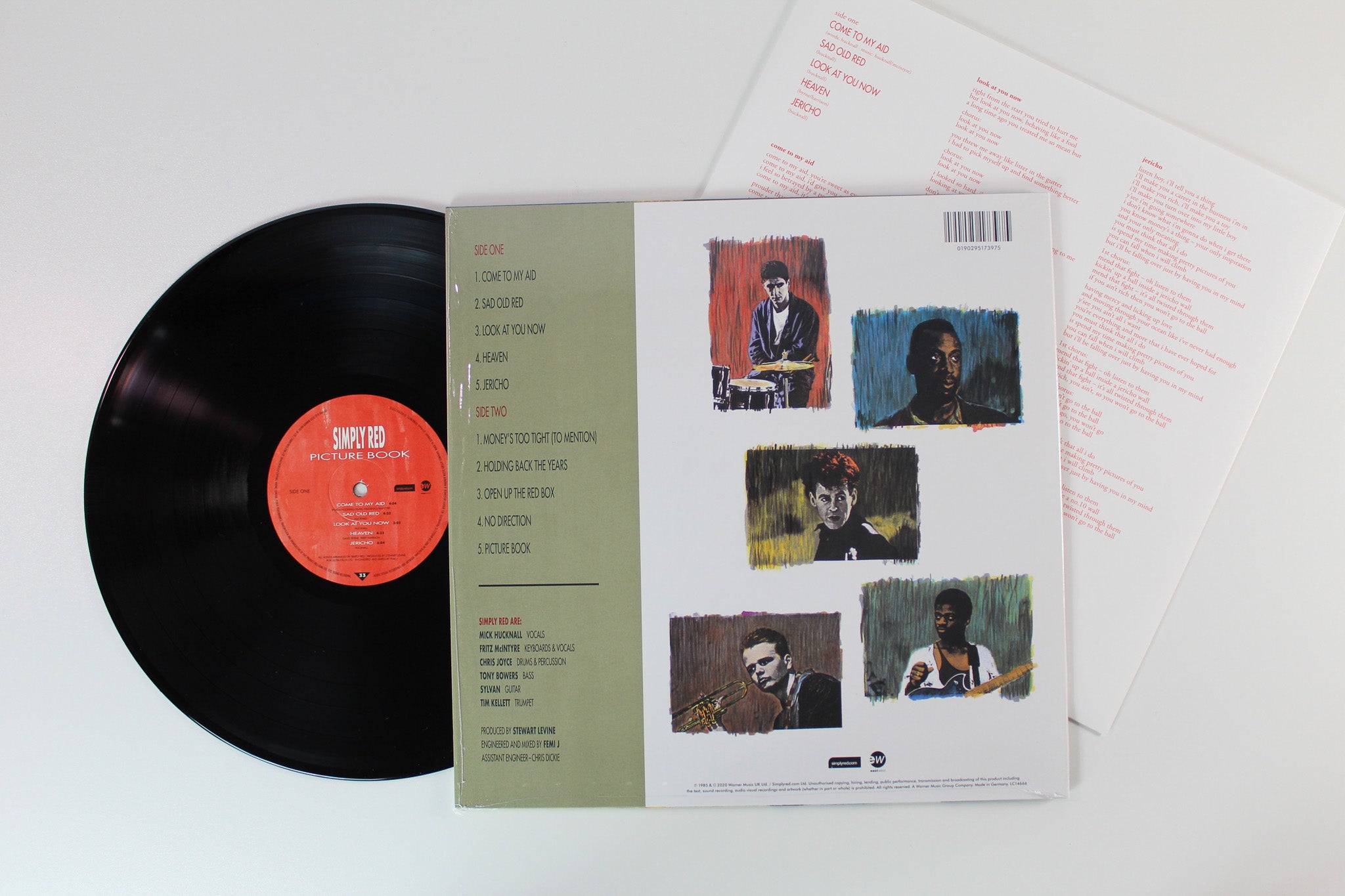 Simply Red - Picture Book on simplyred.com Reissue