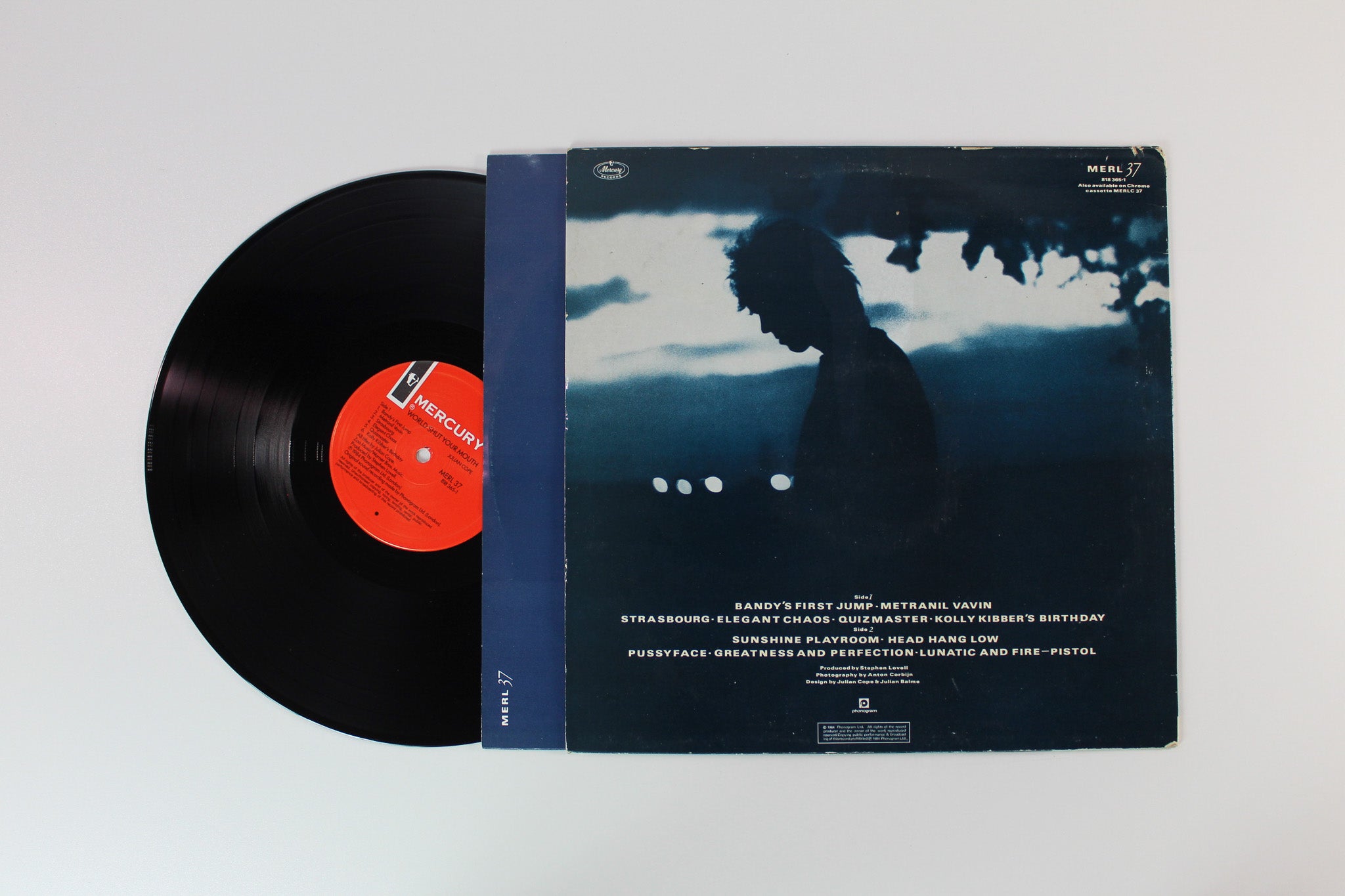 Julian Cope - World Shut Your Mouth on Mercury UK Pressing