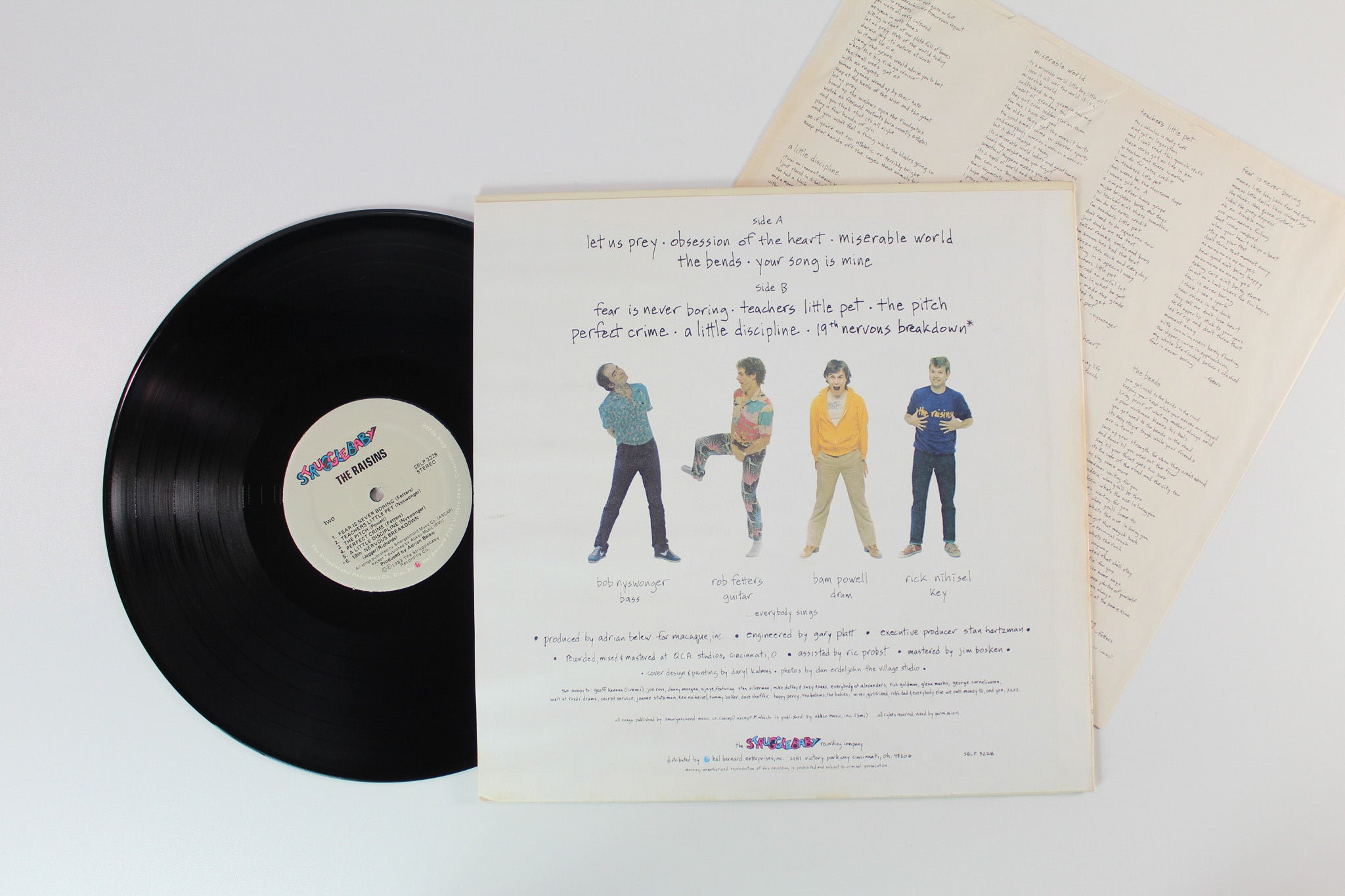 The Raisins - The Raisins on Struggle Baby