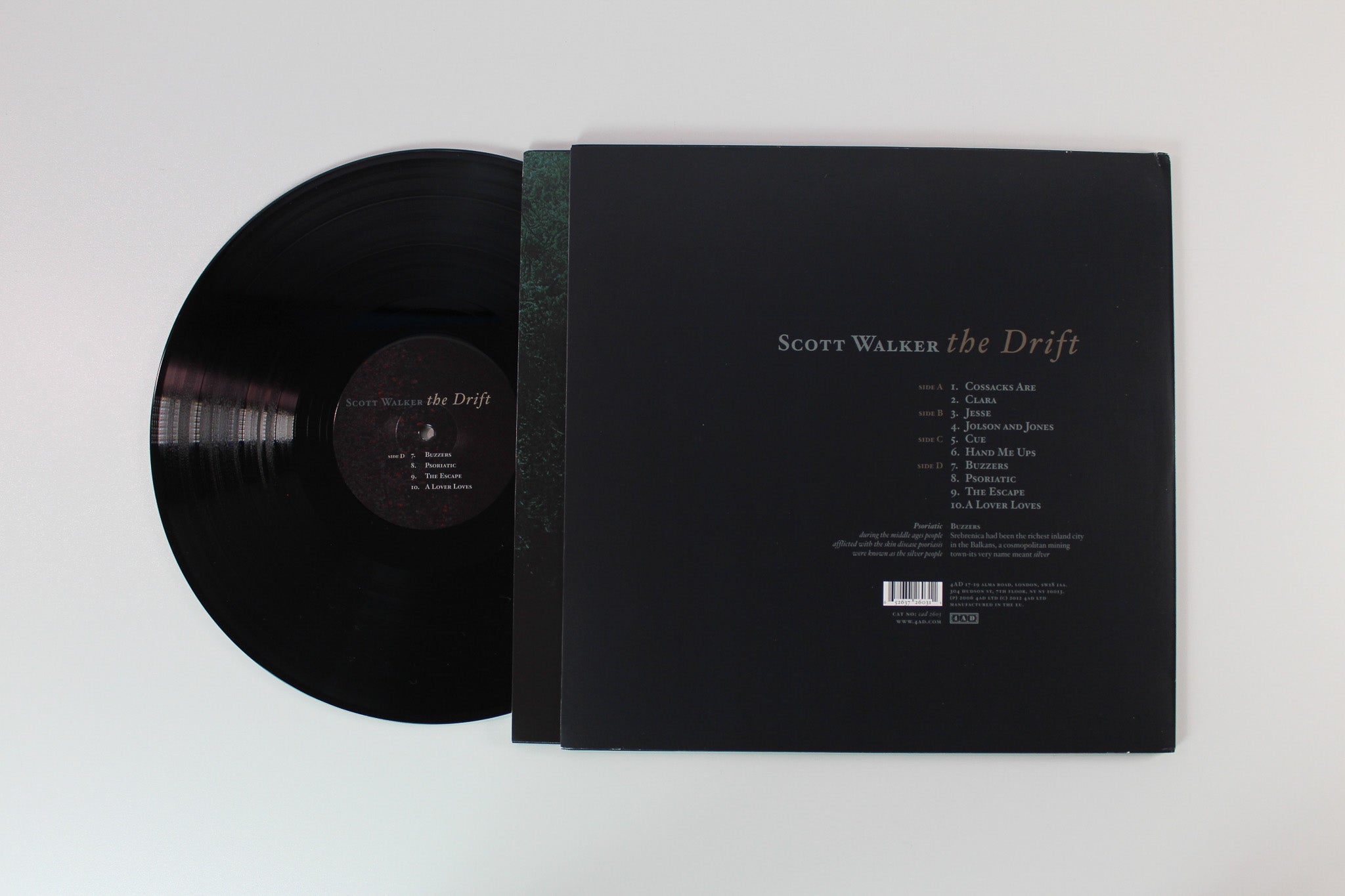 Scott Walker - The Drift on 4AD Reissue