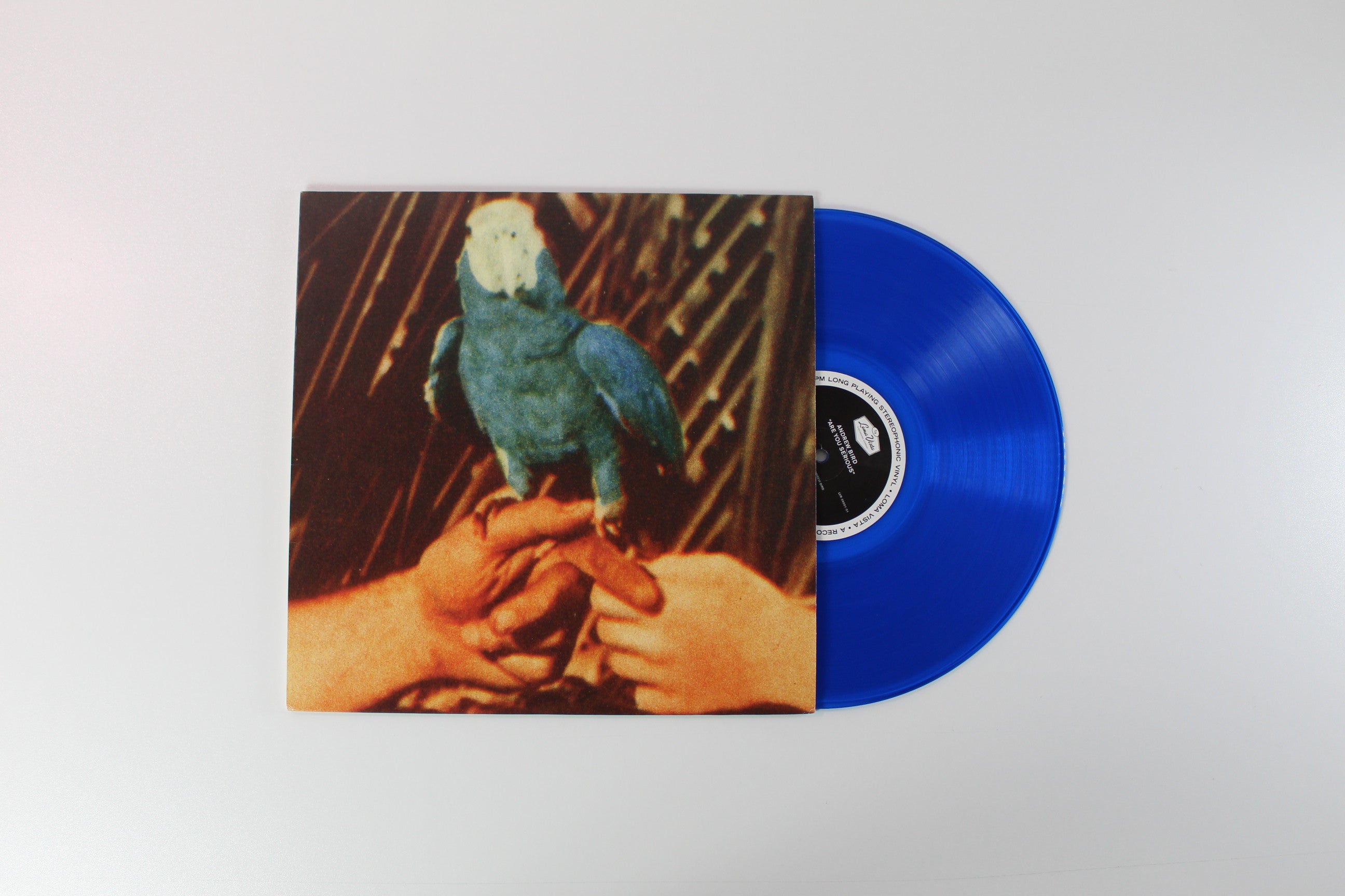 Andrew Bird - Are You Serious on Loma Vista Deluxe Edition Blue Vinyl LP With Red Vinyl 7"