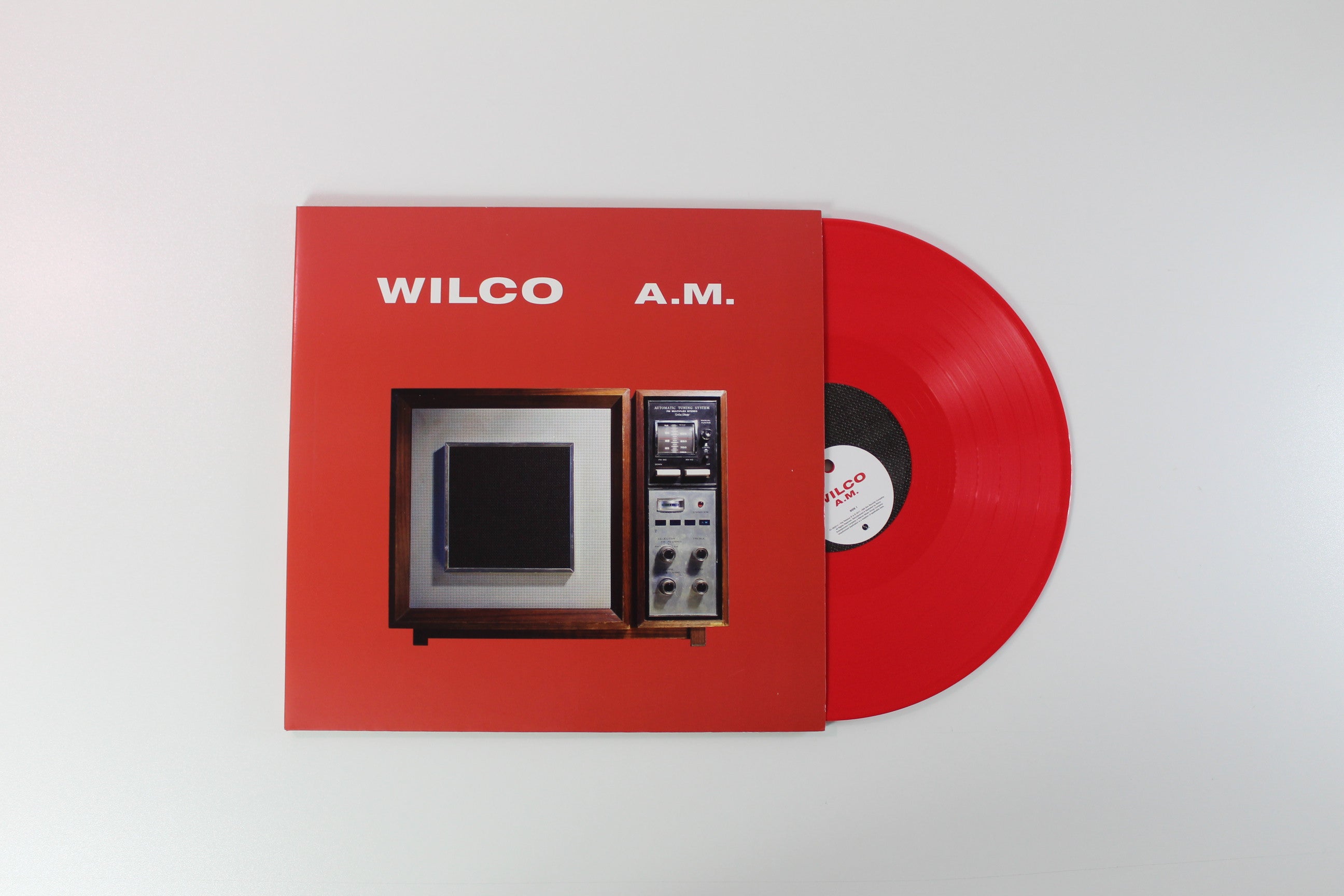 Wilco - A.M. on Sire Ltd Red / White Vinyl Reissue