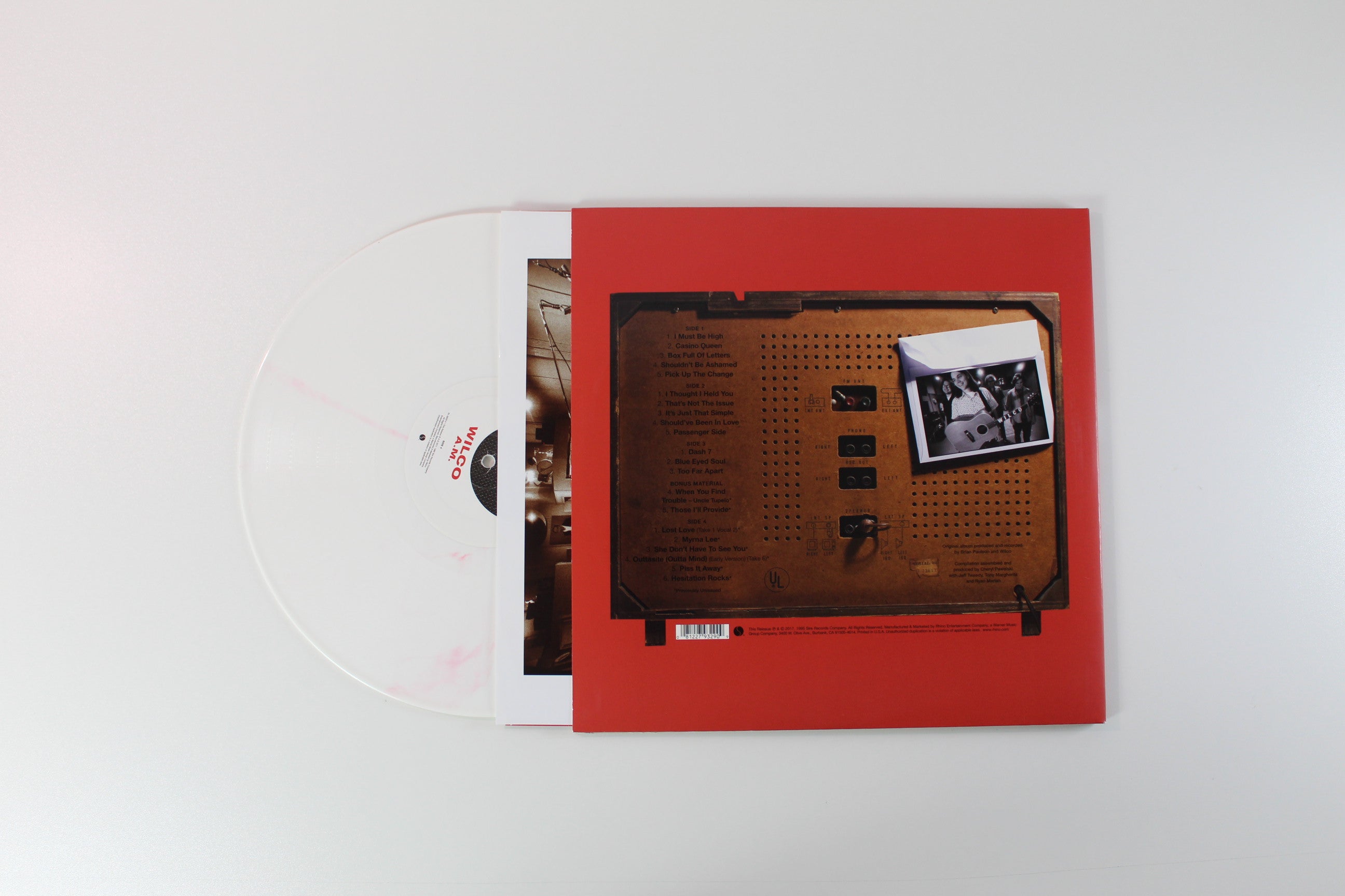 Wilco - A.M. on Sire Ltd Red / White Vinyl Reissue
