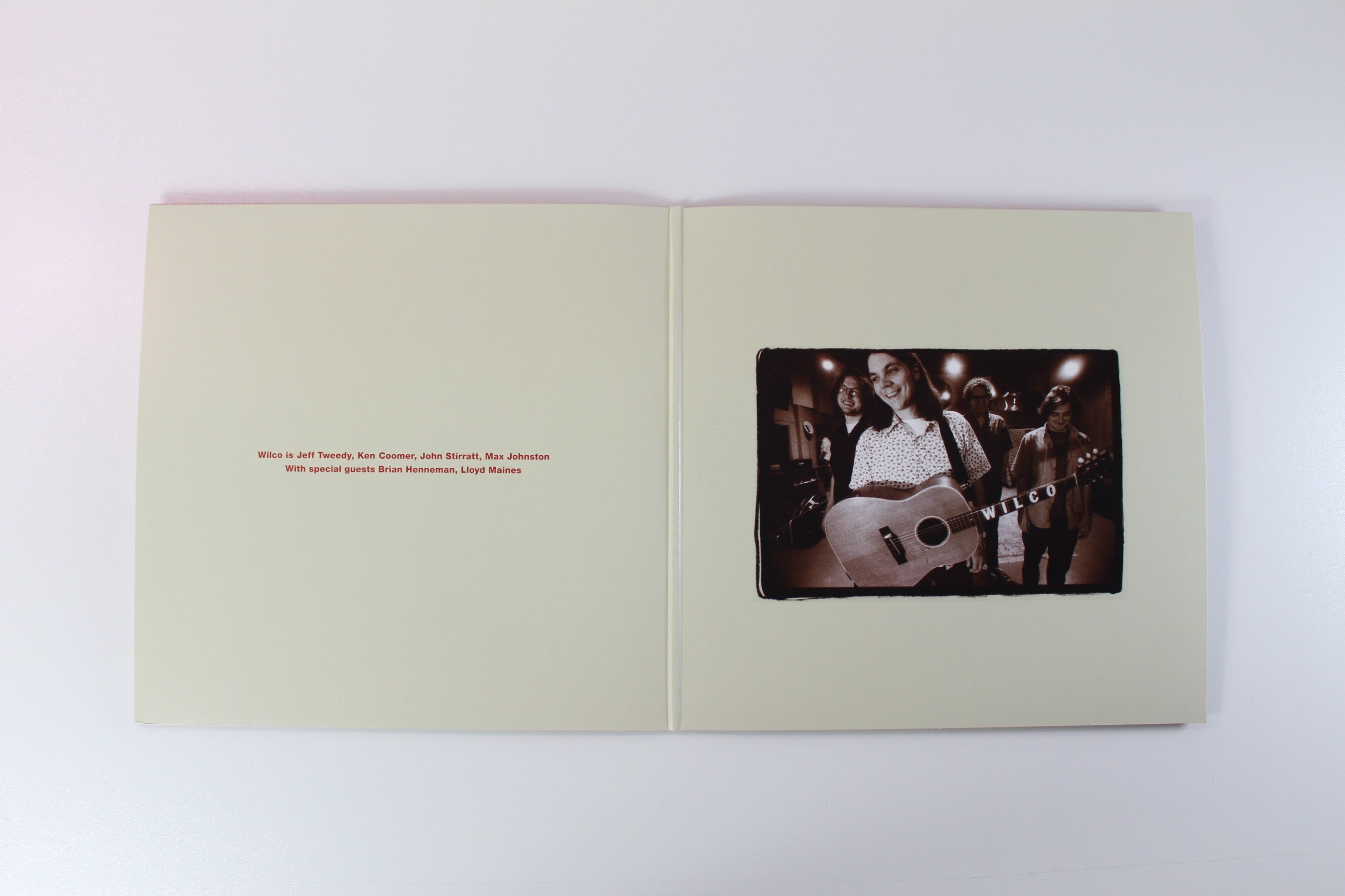 Wilco - A.M. on Sire Ltd Red / White Vinyl Reissue