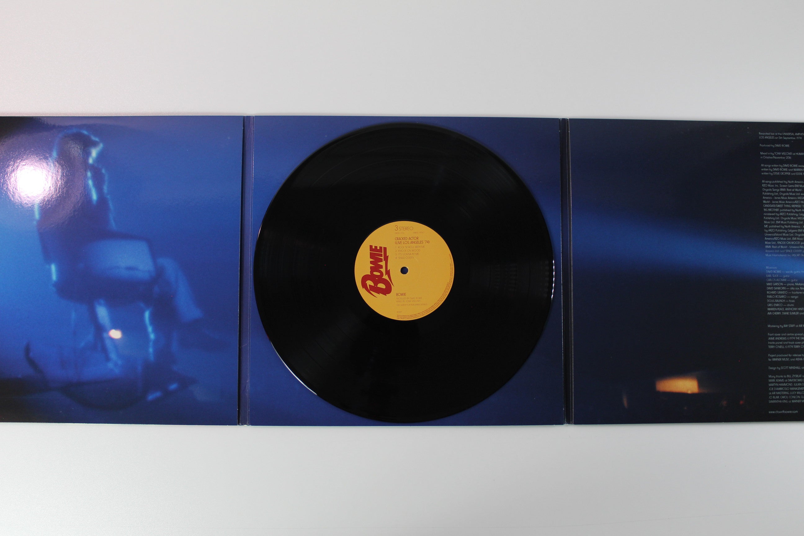 David Bowie - Cracked Actor (Live Los Angeles '74) on Parlophone RSD 2017 Ltd Edition