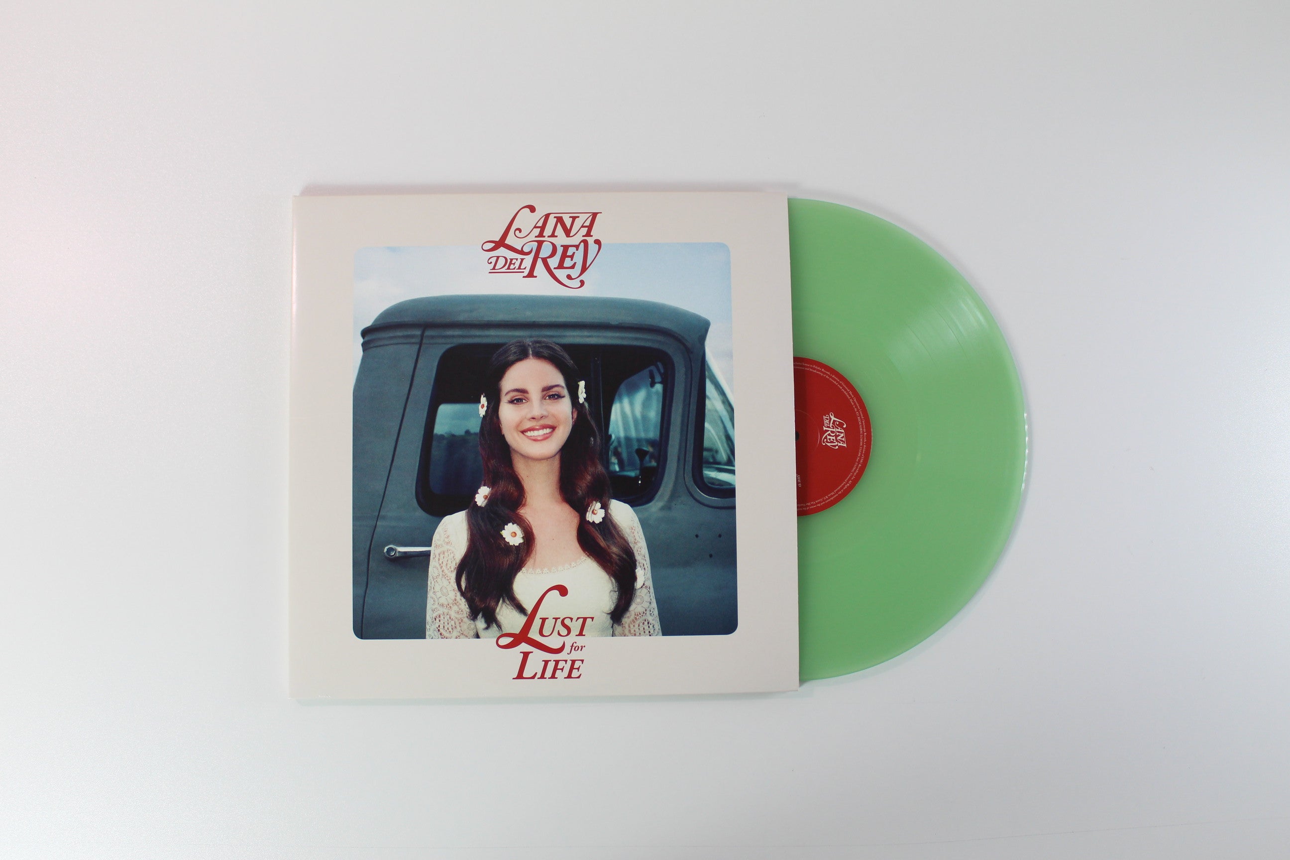 Lana Del Rey - Lust For Life on Polydor Interscope Ltd Coke Bottle Clear Reissue