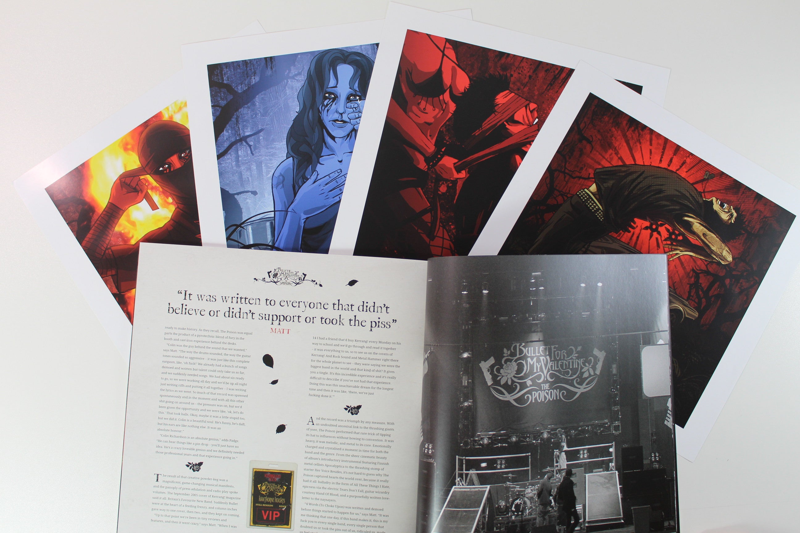 Bullet For My Valentine - The Poison Deluxe Box Set Grey Marble Reissue on Music For Nations