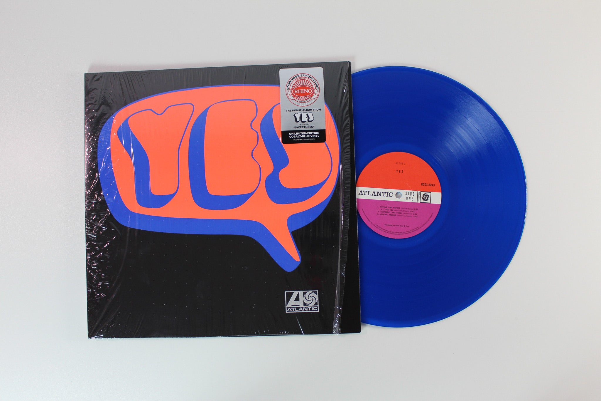 Yes - Yes on Atlantic Ltd Cobalt Blue 180 Gram Reissue