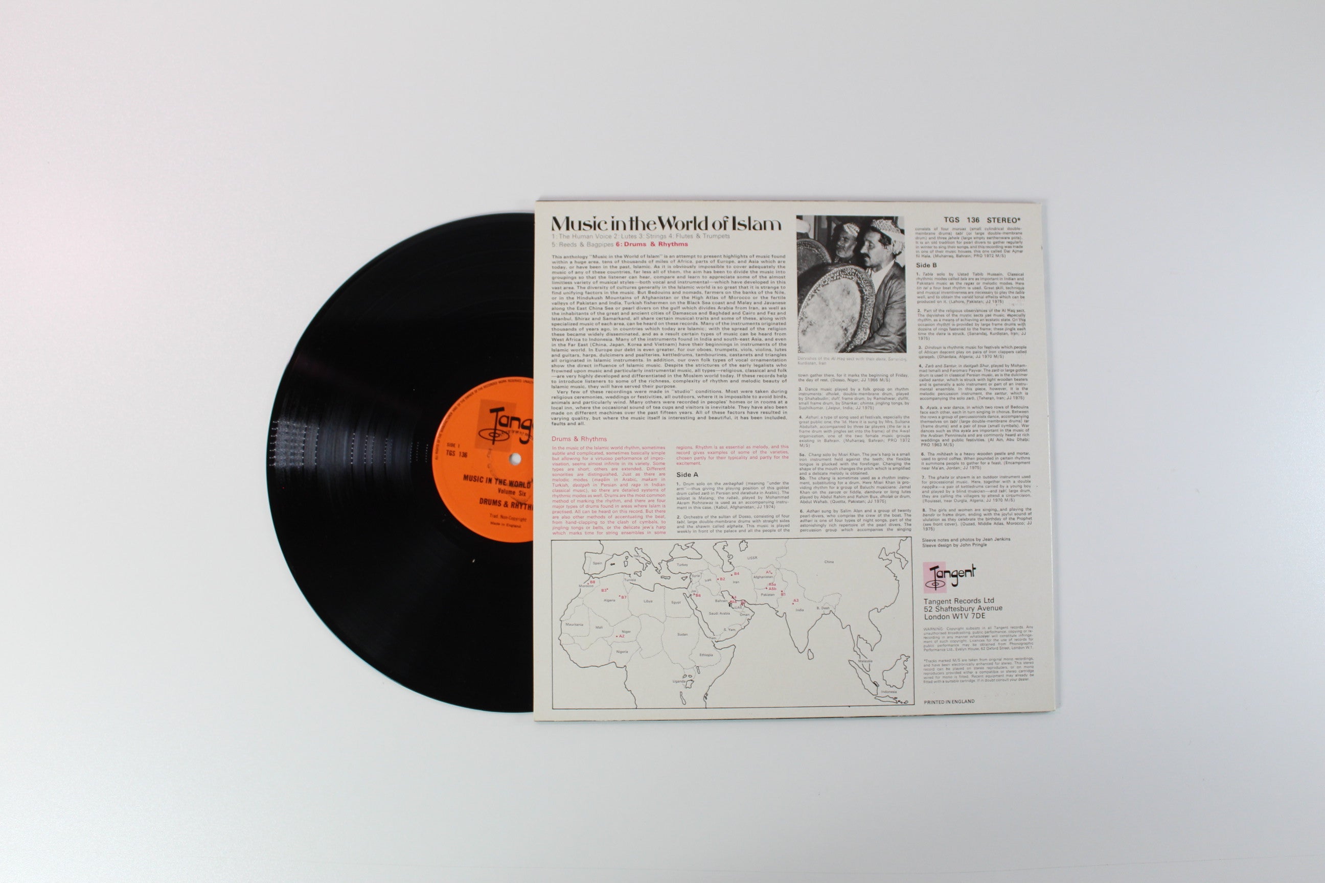 Various - Music In The World Of Islam Box Set on Tangent Records