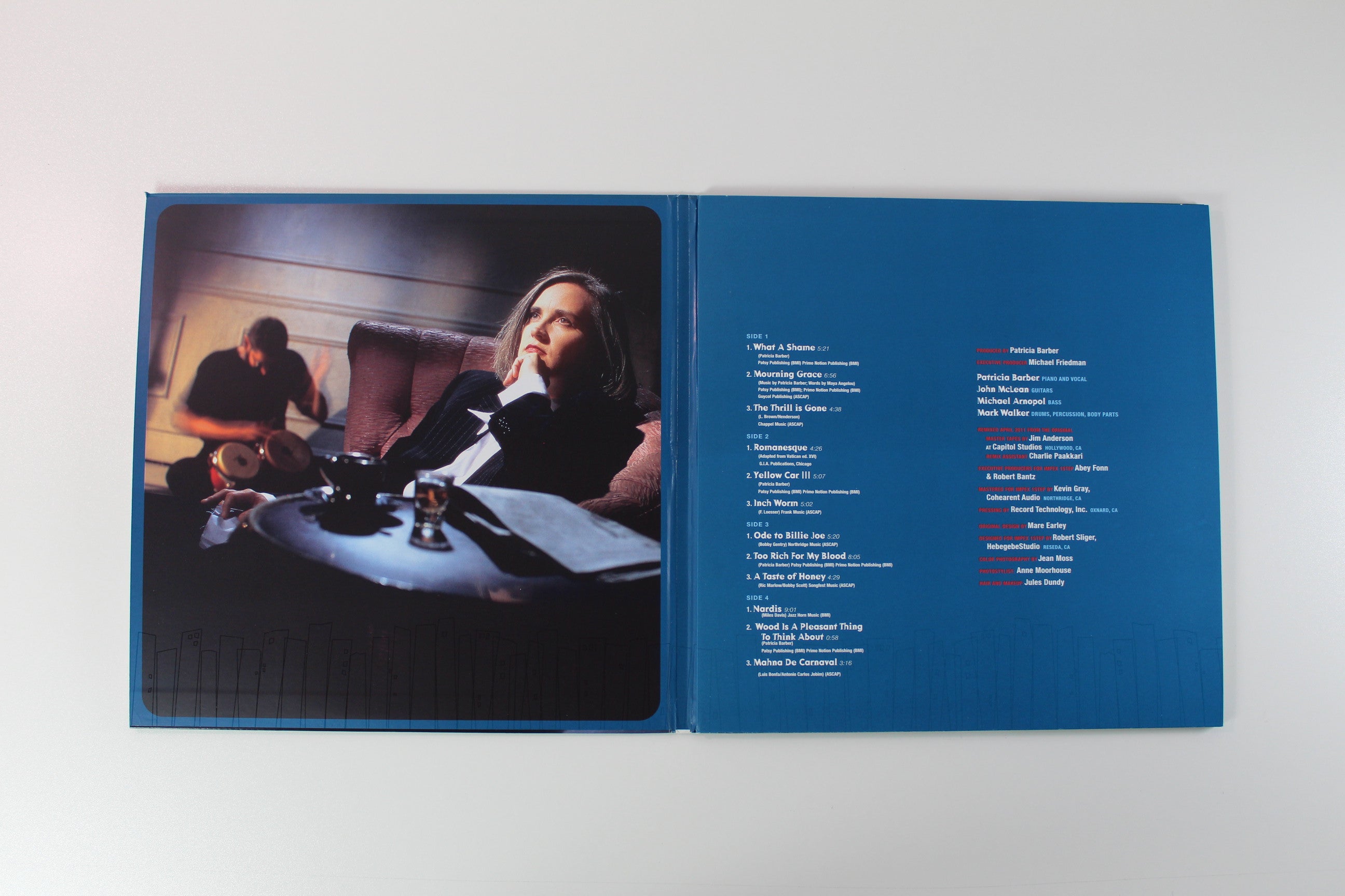 Patricia Barber - Café Blue Ltd. Numbered Box Set Reissue on Impex Records