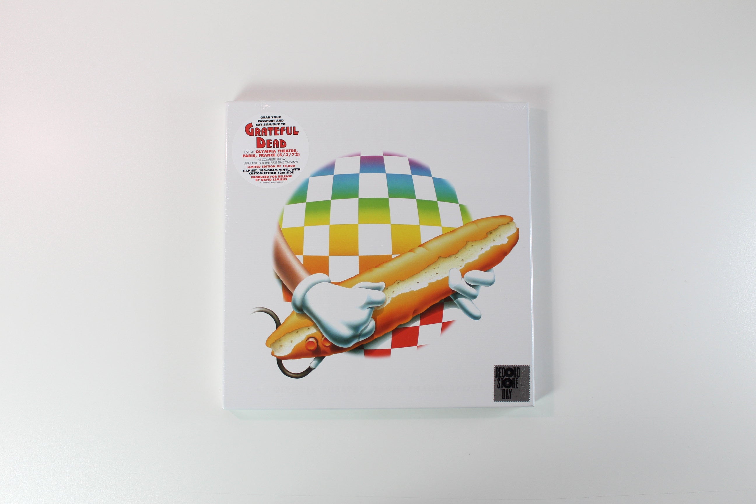 The Grateful Dead - Olympia Theatre, Paris, France (5/3/72) Sealed RSD Box Set Reissue on Rhino Records