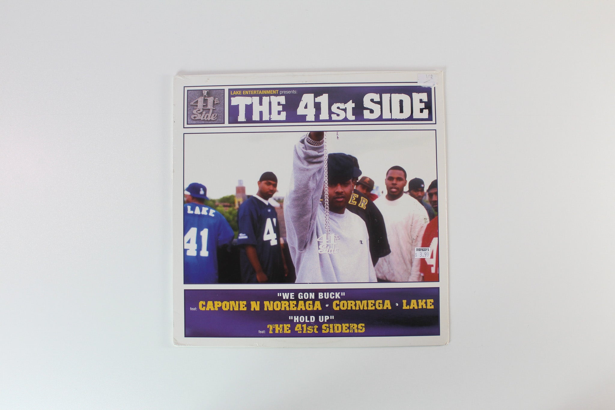 The 41st Side - We Gon Buck / Hold Up on Lake Entertainment 12" Single Sealed