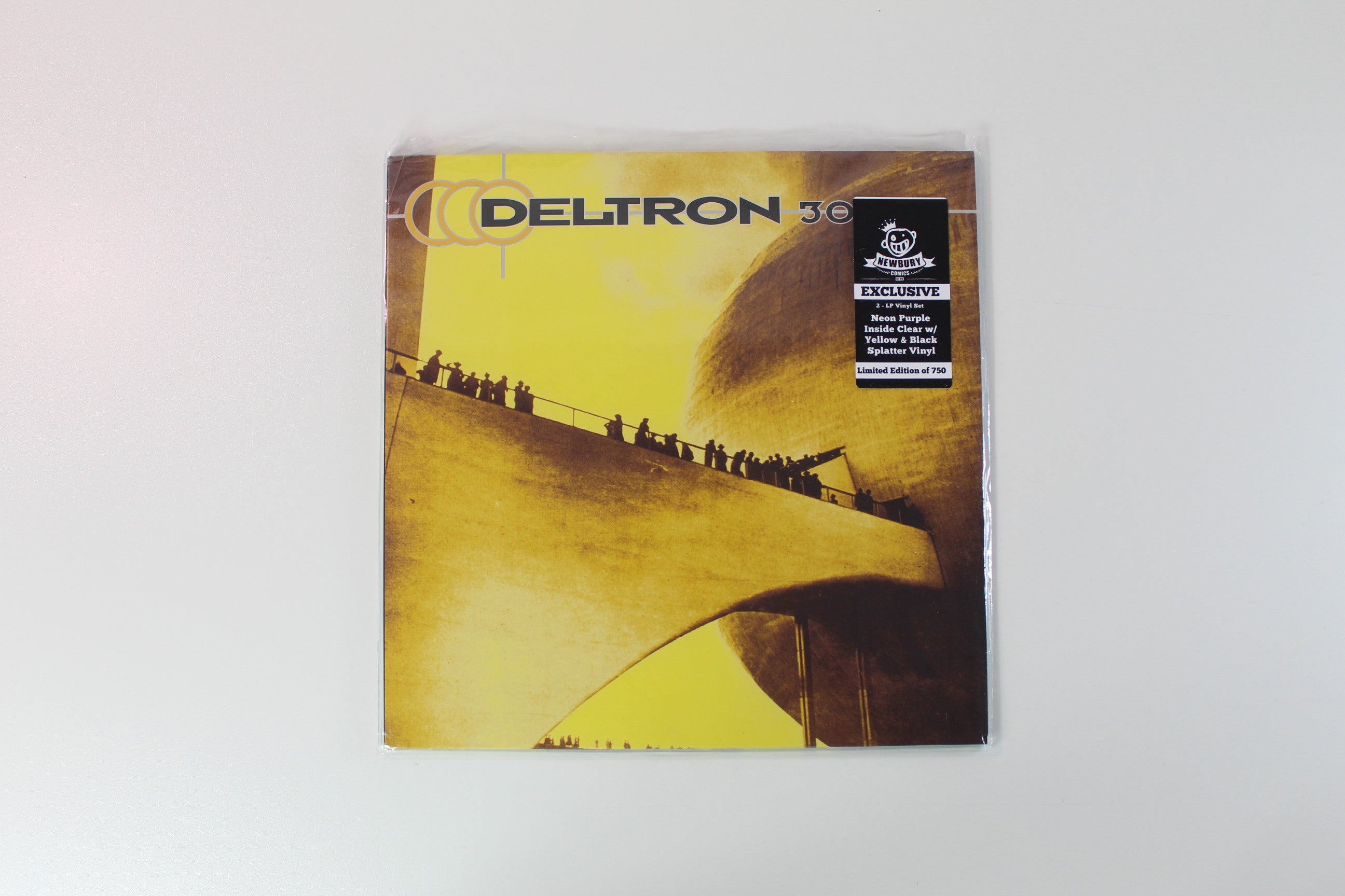 Deltron 3030 - Deltron 3030 Ltd. Neon Purple in Clear w/ Yellow & Black Splatter Vinyl Reissue on Deltron Partners