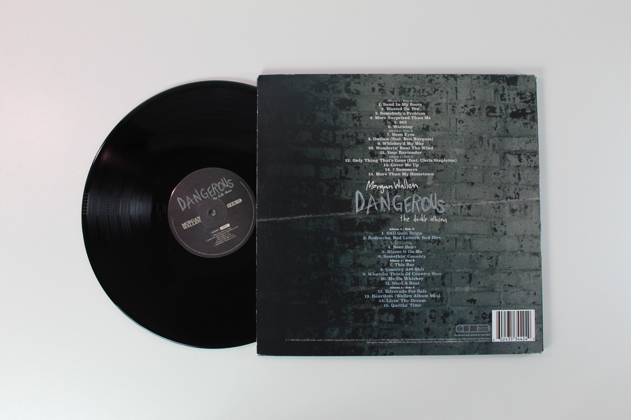 Morgan Wallen - Dangerous: The Double Album on Big Loud Records