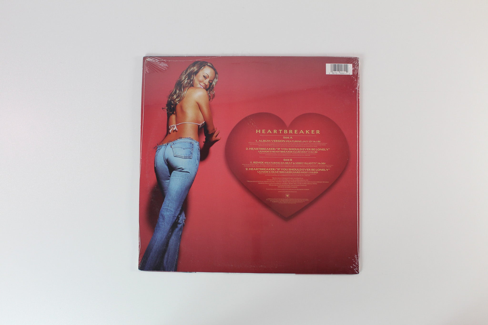 Mariah Carey - Heartbreaker on Columbia 12" Single Sealed