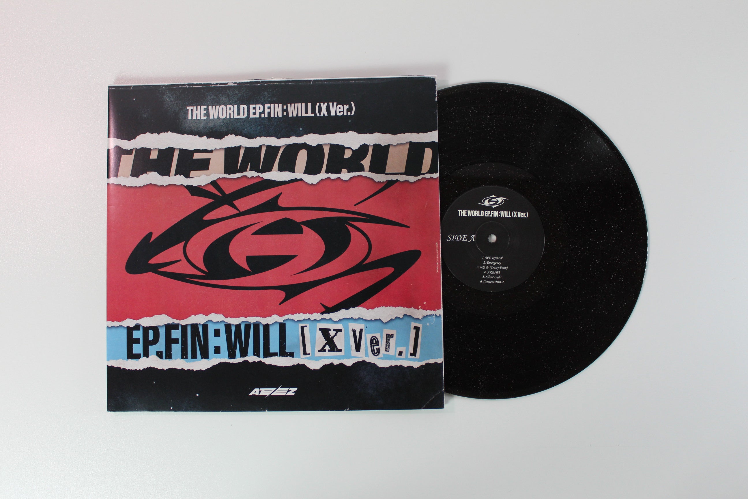 Ateez - The World Ep.Fin : Will (X Ver.) Ltd. RSD Black Ice Version on KQ Entertainment