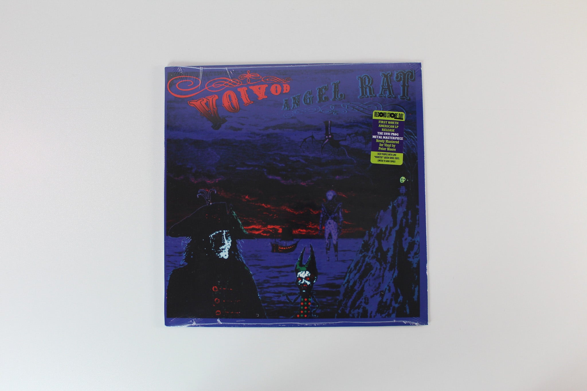 Voïvod - Angel Rat on Real Gone Music RSD 2022 Ltd Purple with Lime Green Swirl Reissue Sealed