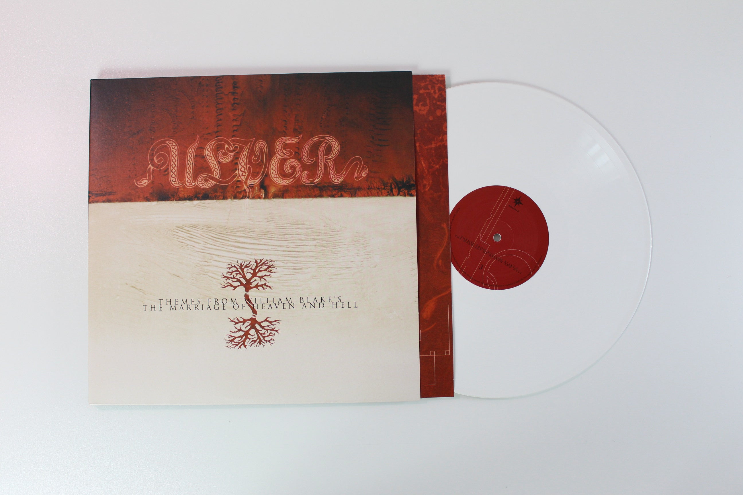 Ulver - Themes From William Blake's The Marriage Of Heaven And Hell Ltd. Red & White Vinyl Reissue on Peaceville