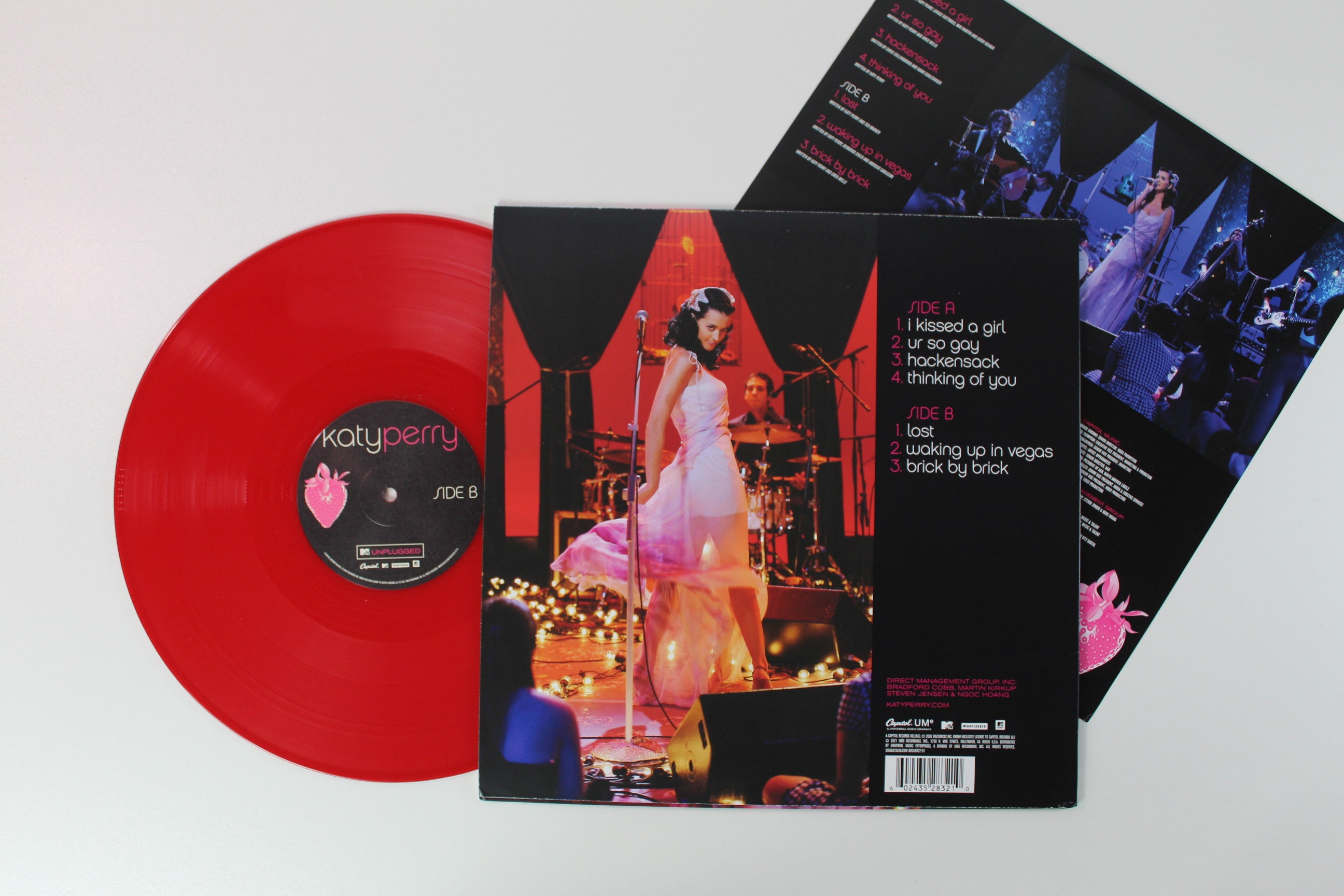 Katy Perry - MTV Unplugged Ltd. Red Vinyl on Capitol Records