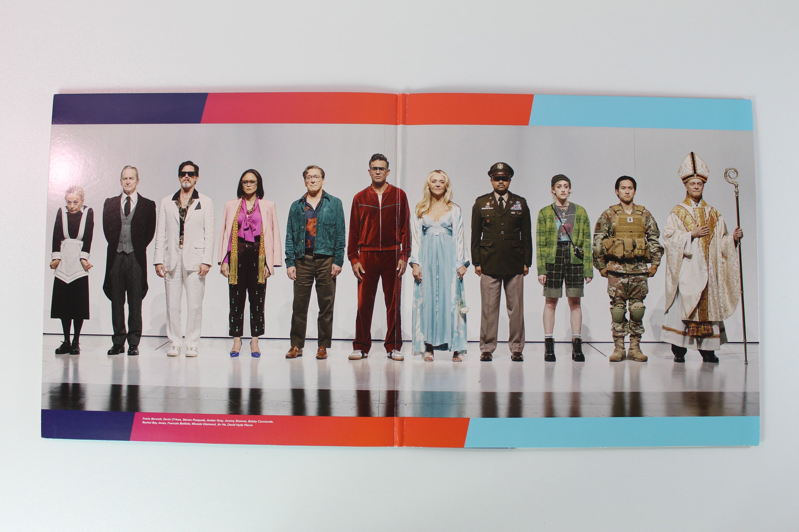 David Ives, Stephen Sondheim, Joe Mantello, Here We Are Original Cast - Here We Are on Concord Theatricals Opaque Baby Blue Vinyl