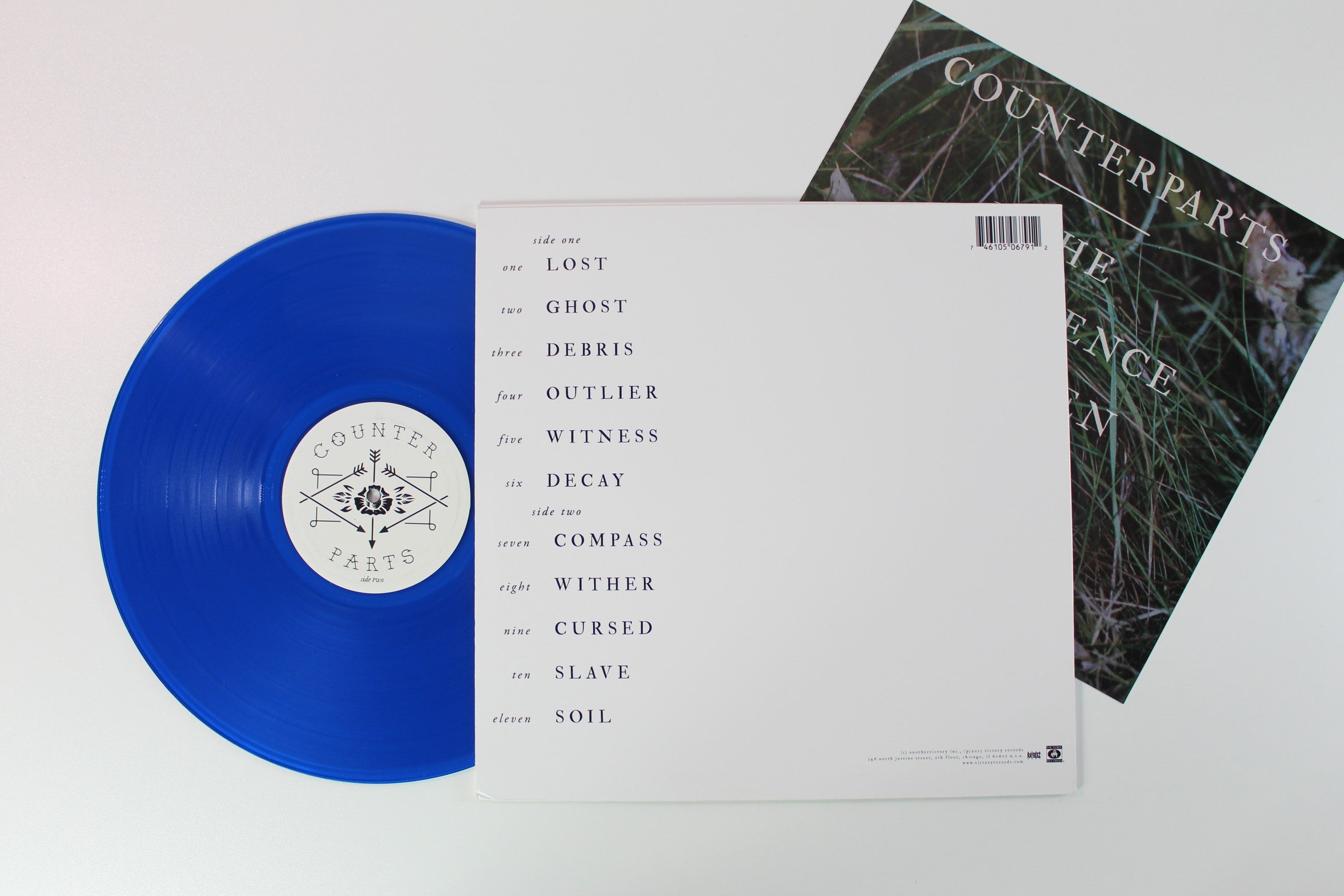 Counterparts - The Difference Between Hell And Home Ltd. Blue Translucent Vinyl on Victory Records
