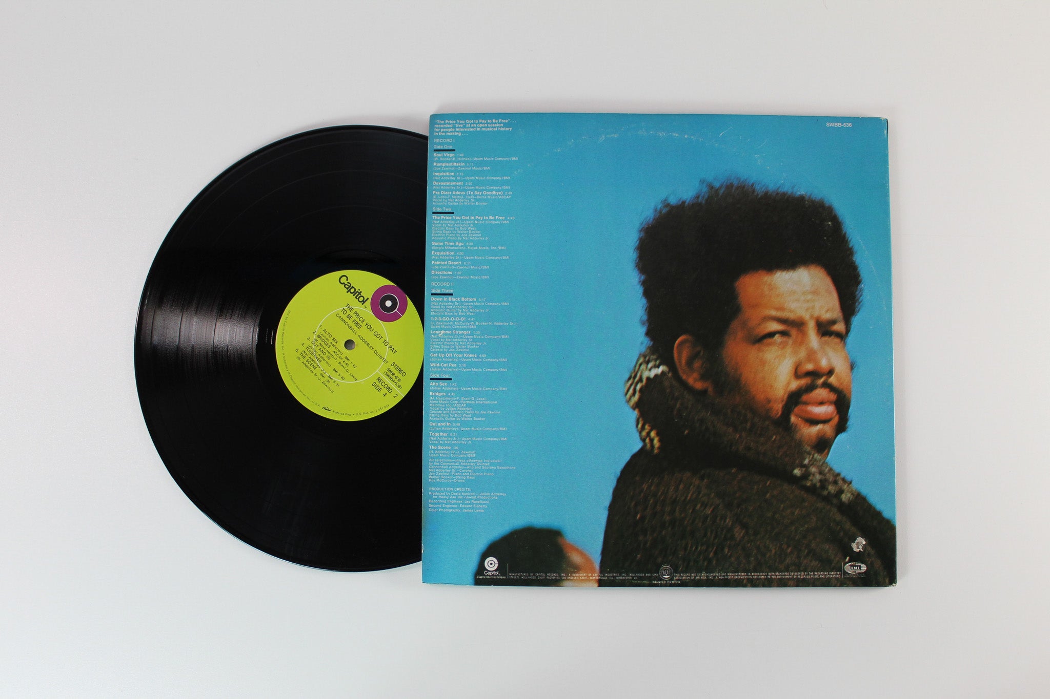 The Cannonball Adderley Quintet - The Price You Got To Pay To Be Free on Capitol