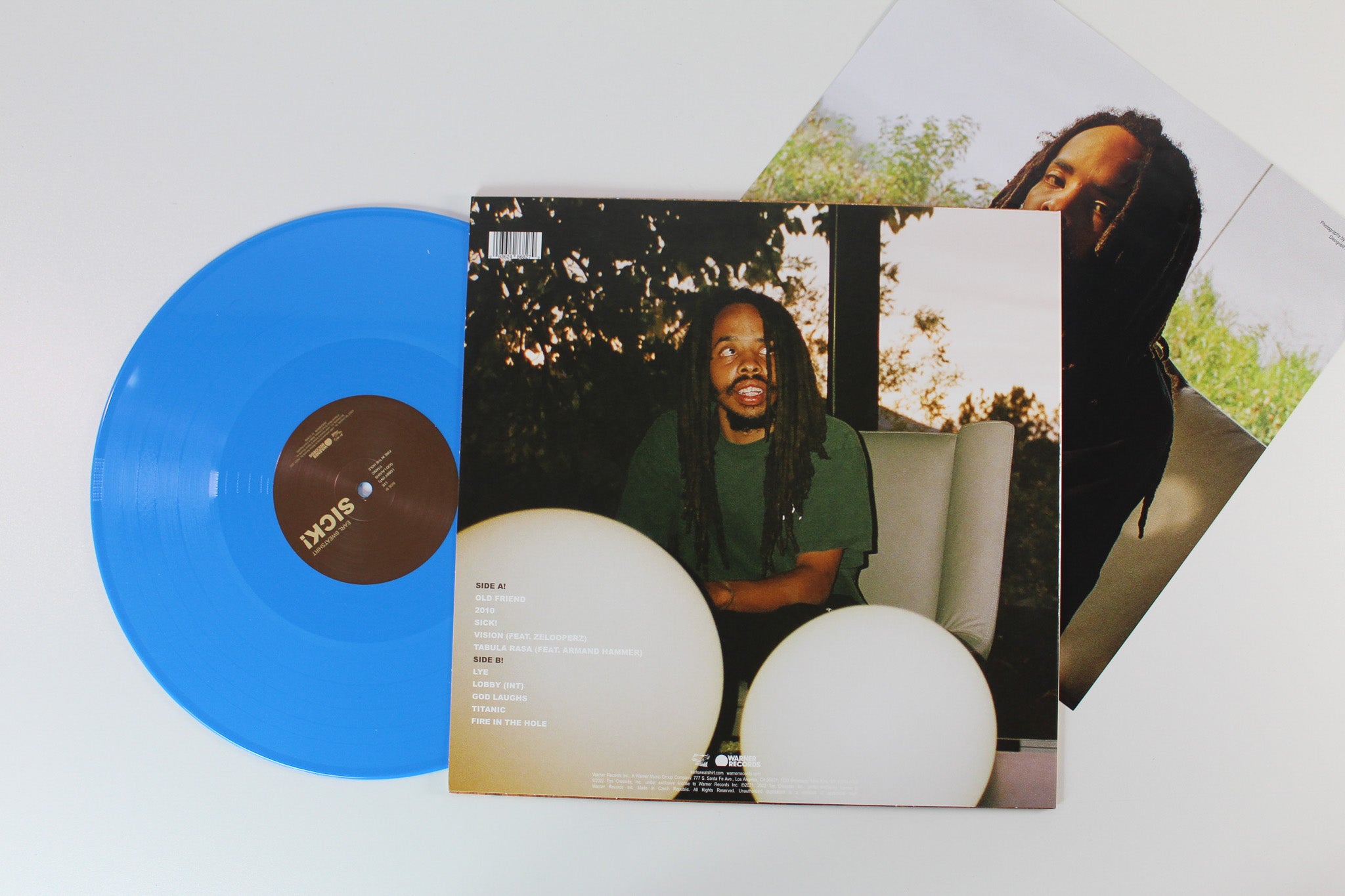 Earl Sweatshirt - SICK! on Warner Records Blue Vinyl