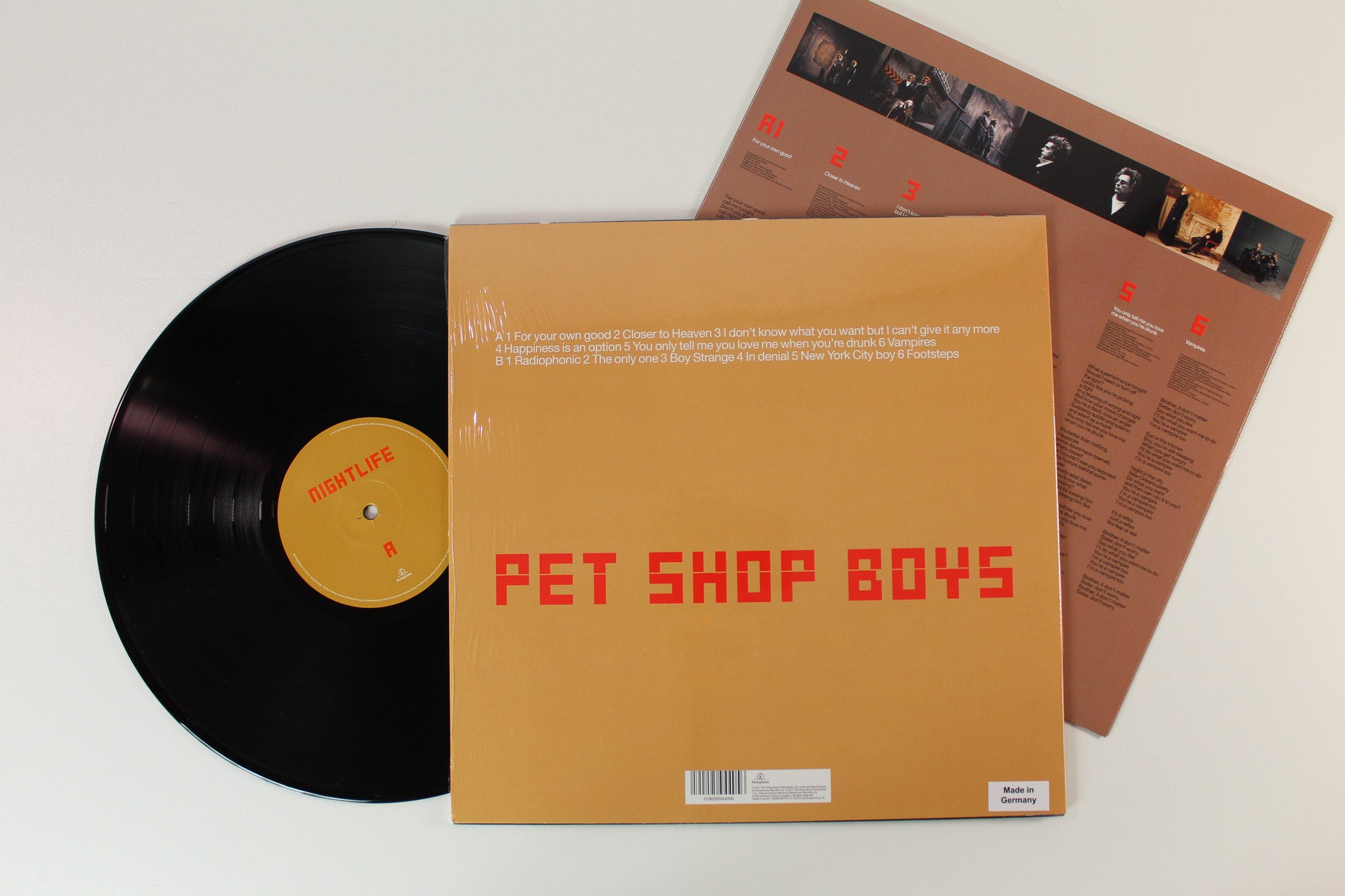 Pet Shop Boys - Nightlife on Parlophone 180 Gram Reissue