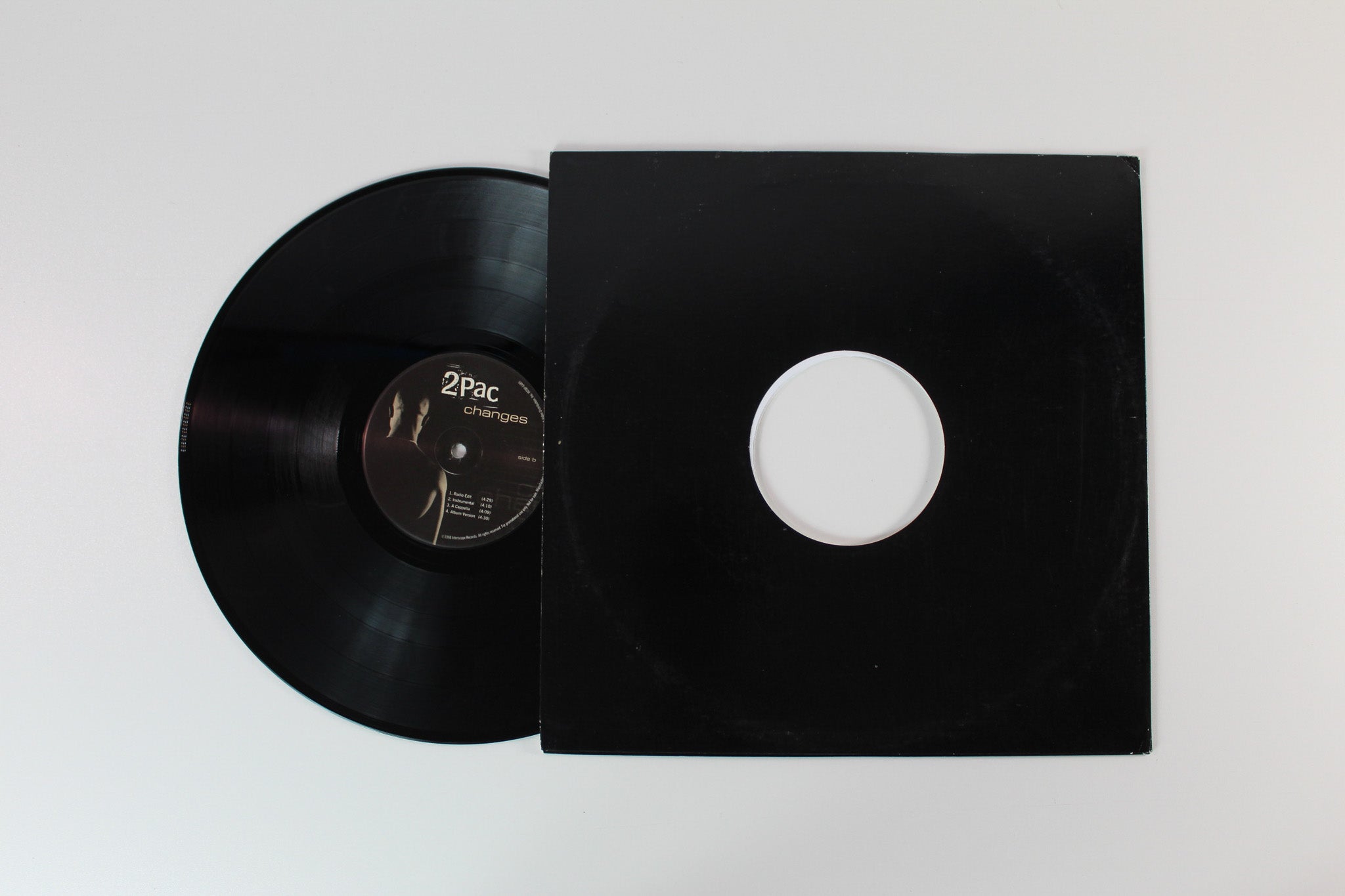 2Pac - Changes on Interscope Promo 12" Single