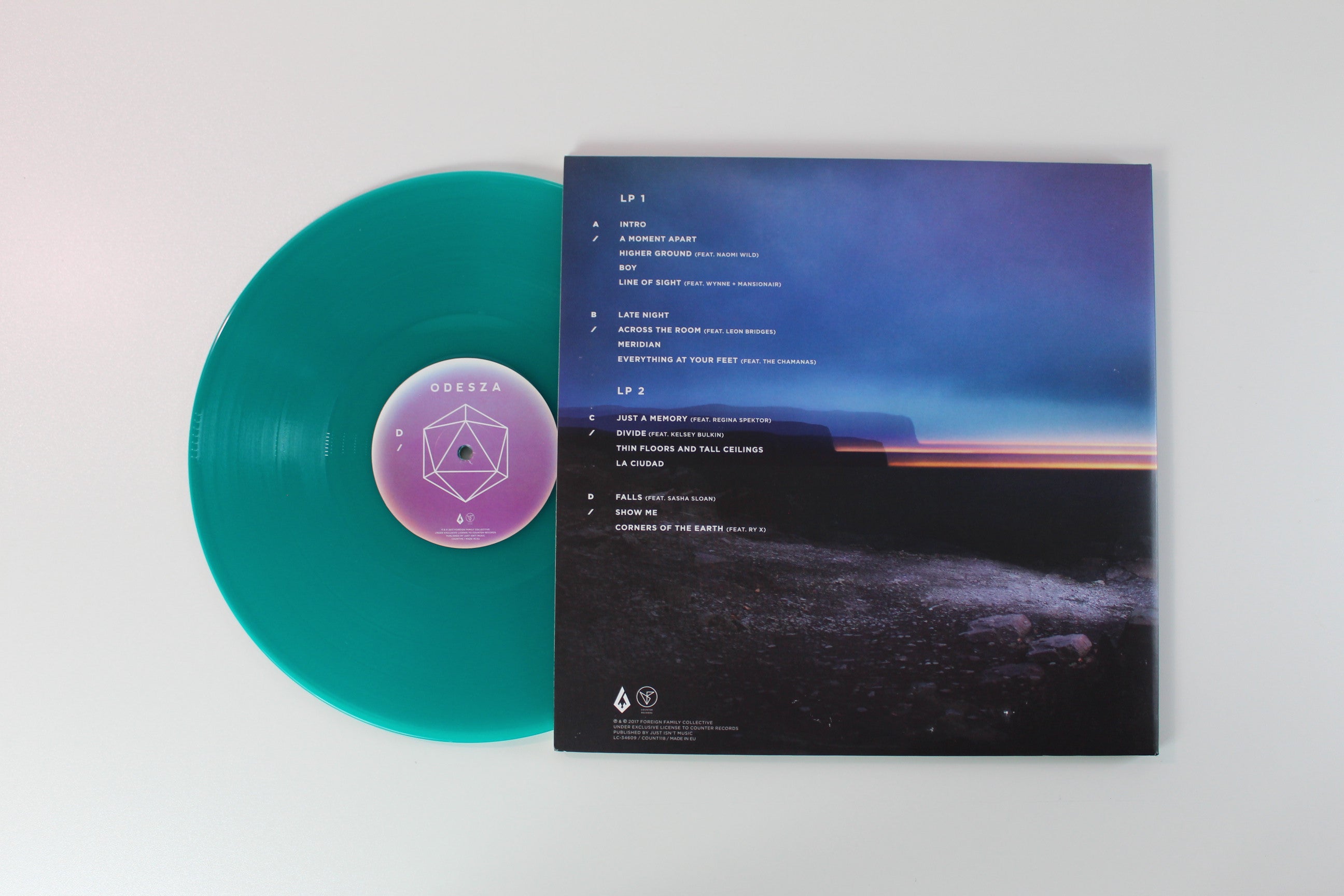 Odesza - A Moment Apart Ltd. Green Vinyl on Counter Records