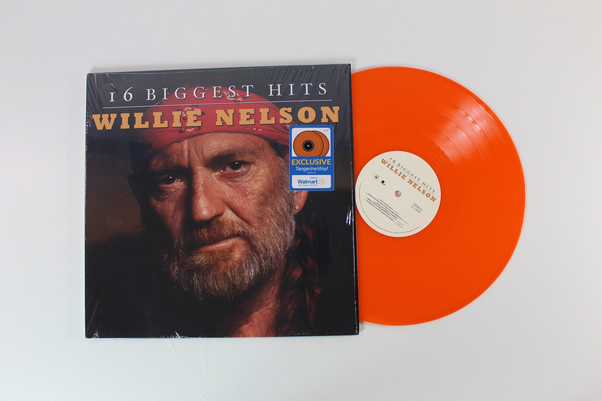 Willie Nelson - 16 Biggest Hits on Columbia Legacy Orange Vinyl
