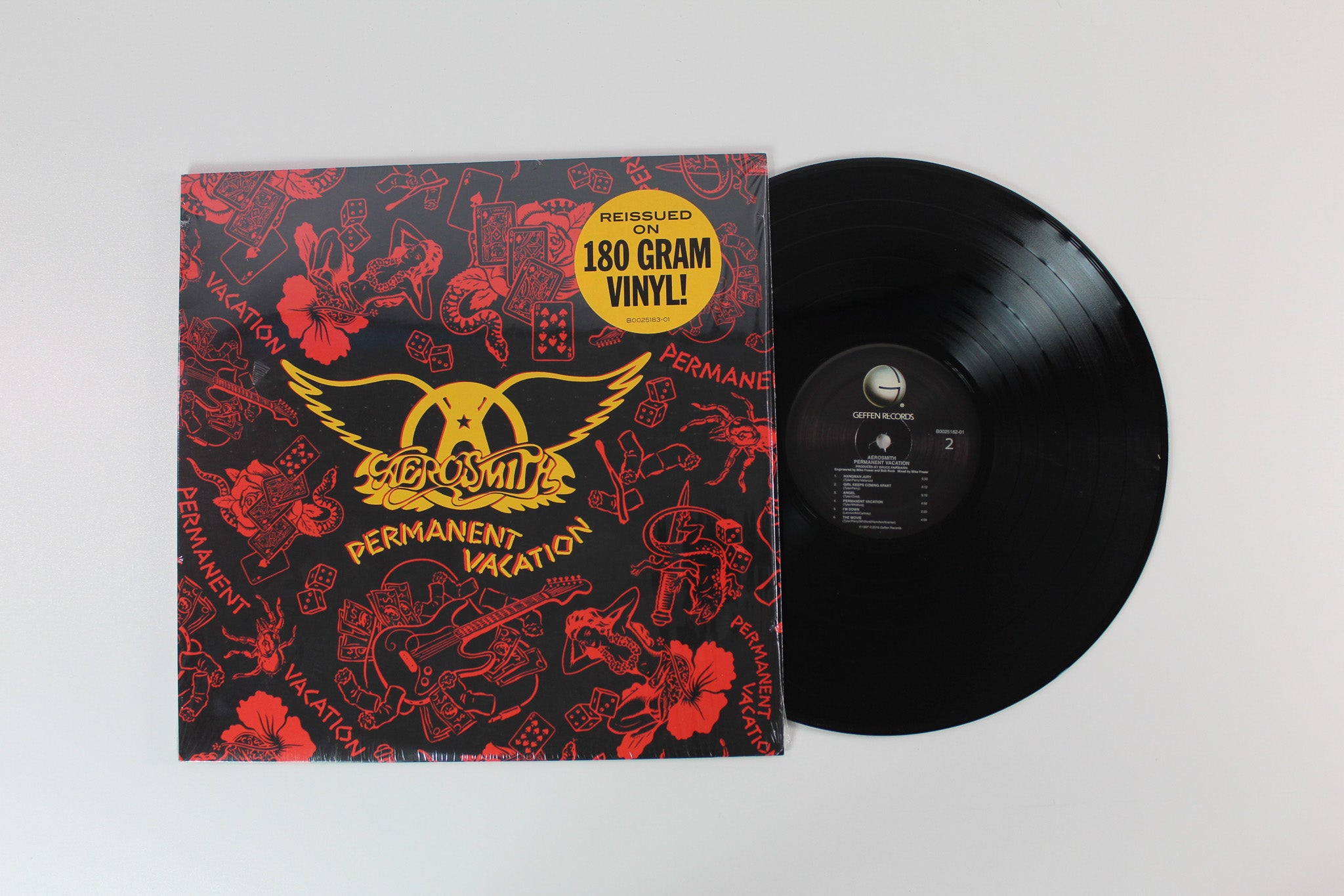 Aerosmith - Permanent Vacation on Geffen 180 Gram Reissue