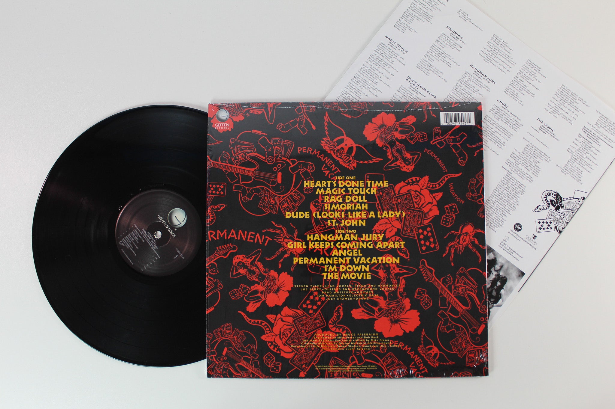 Aerosmith - Permanent Vacation on Geffen 180 Gram Reissue