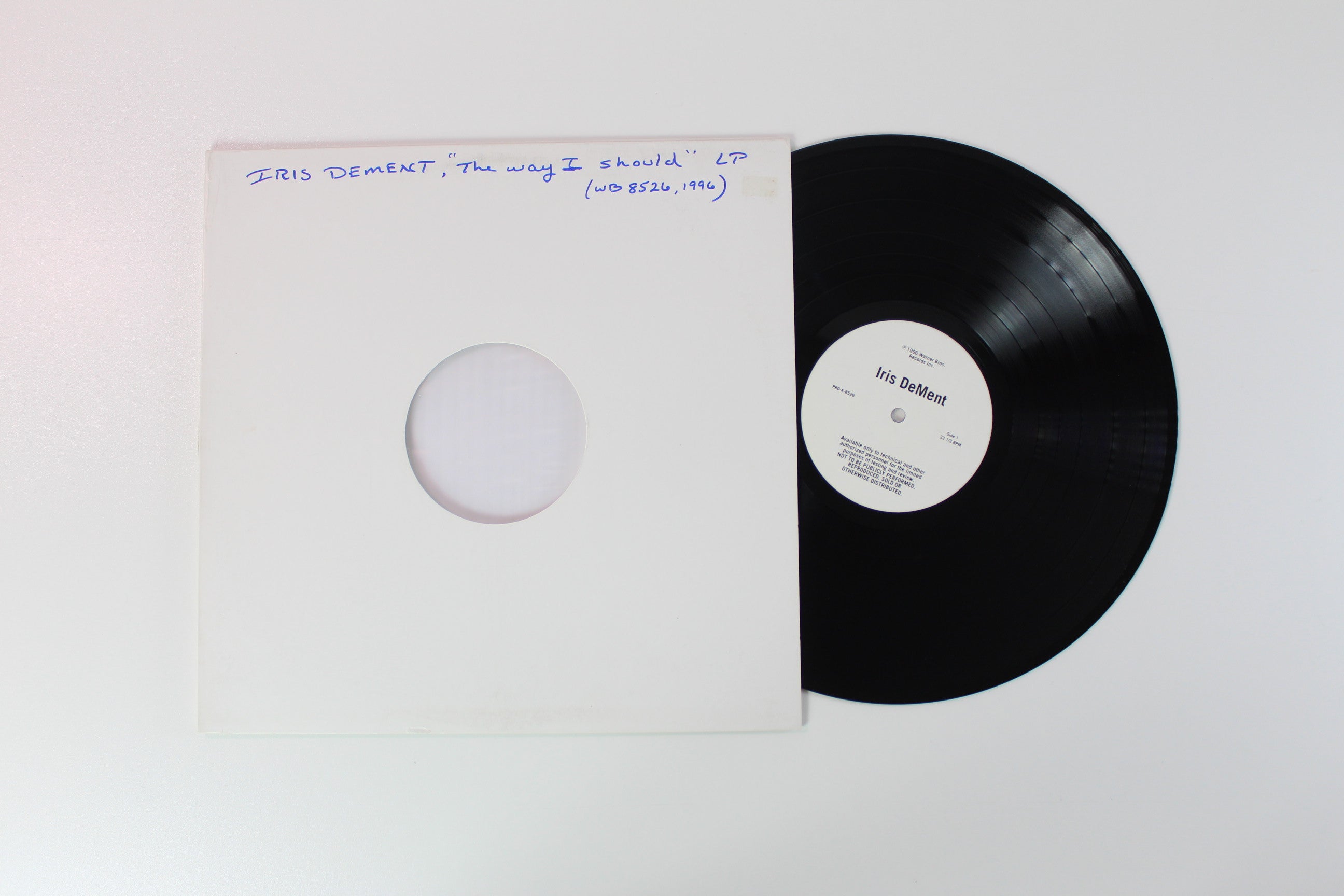 Iris DeMent - The Way I Should PROMO on Warner Bros. Records